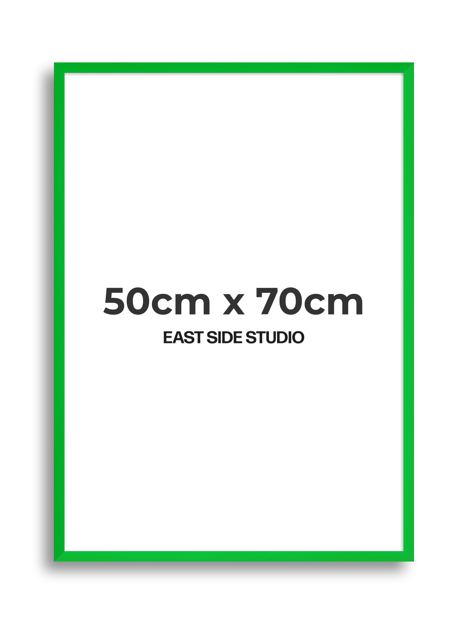 Neon Green 50cm x 70cm picture frame