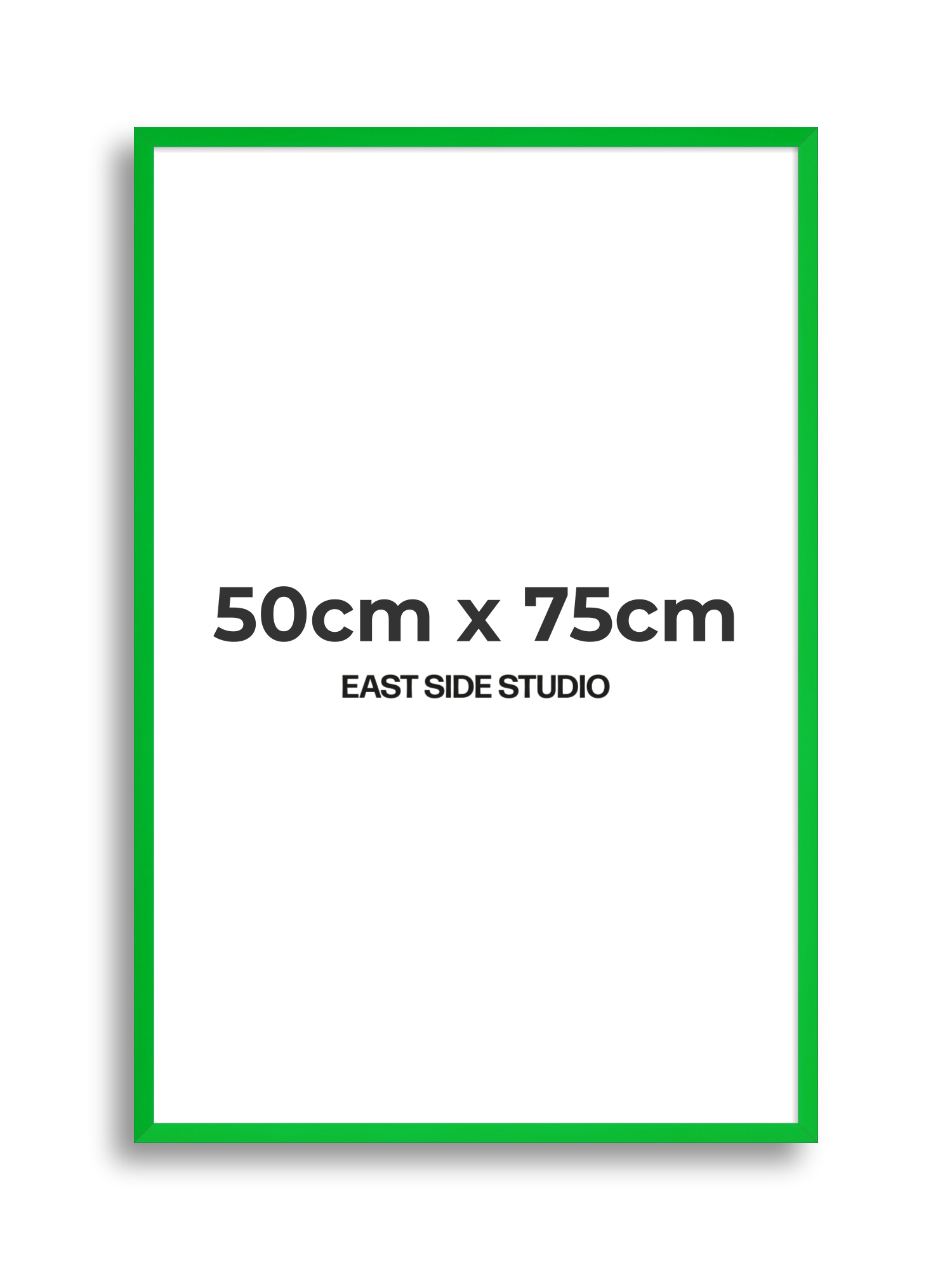 Neon Green 50cm x 75cm picture frame
