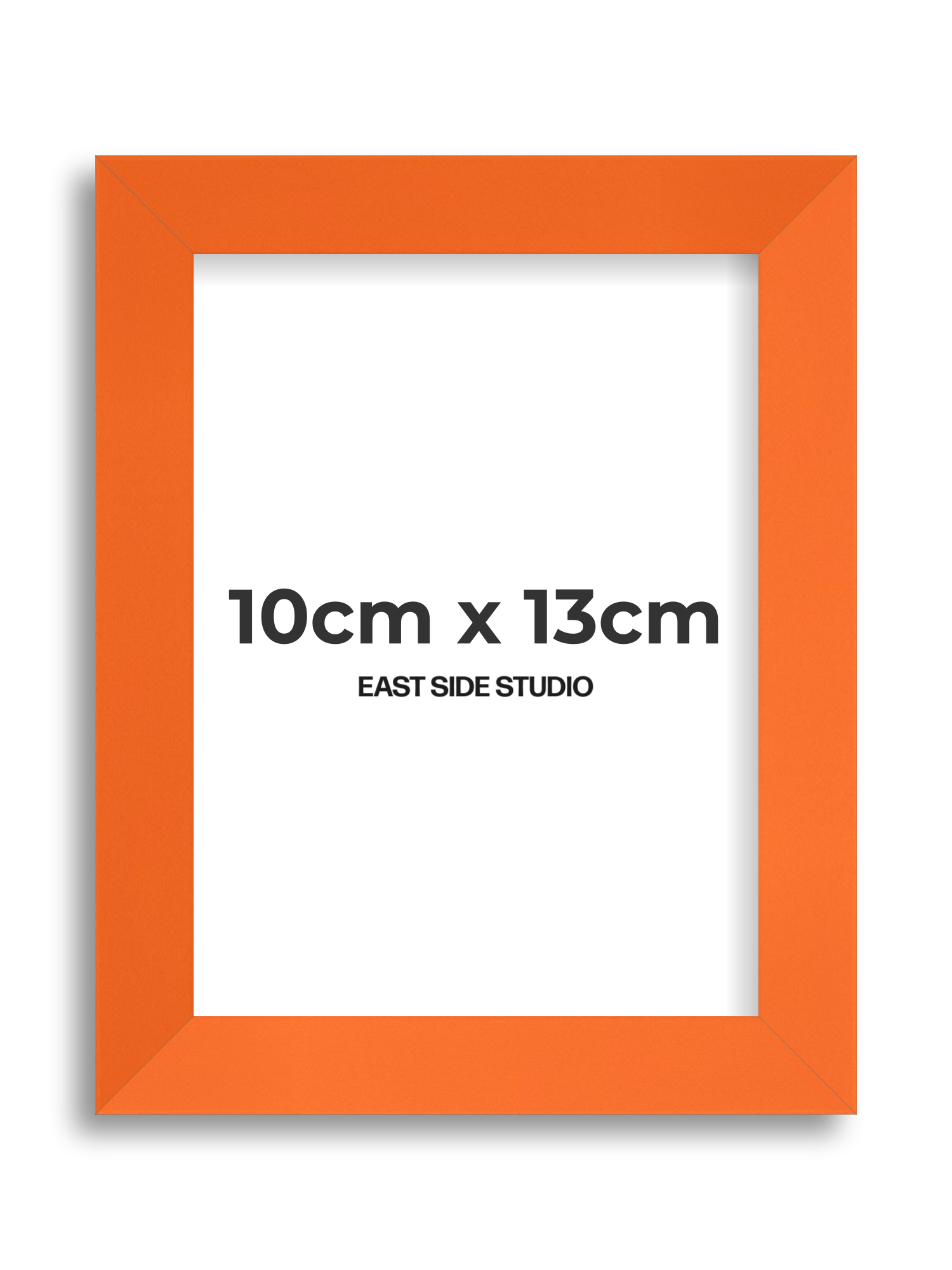 Neon Orange 10cm x 13cm picture frame