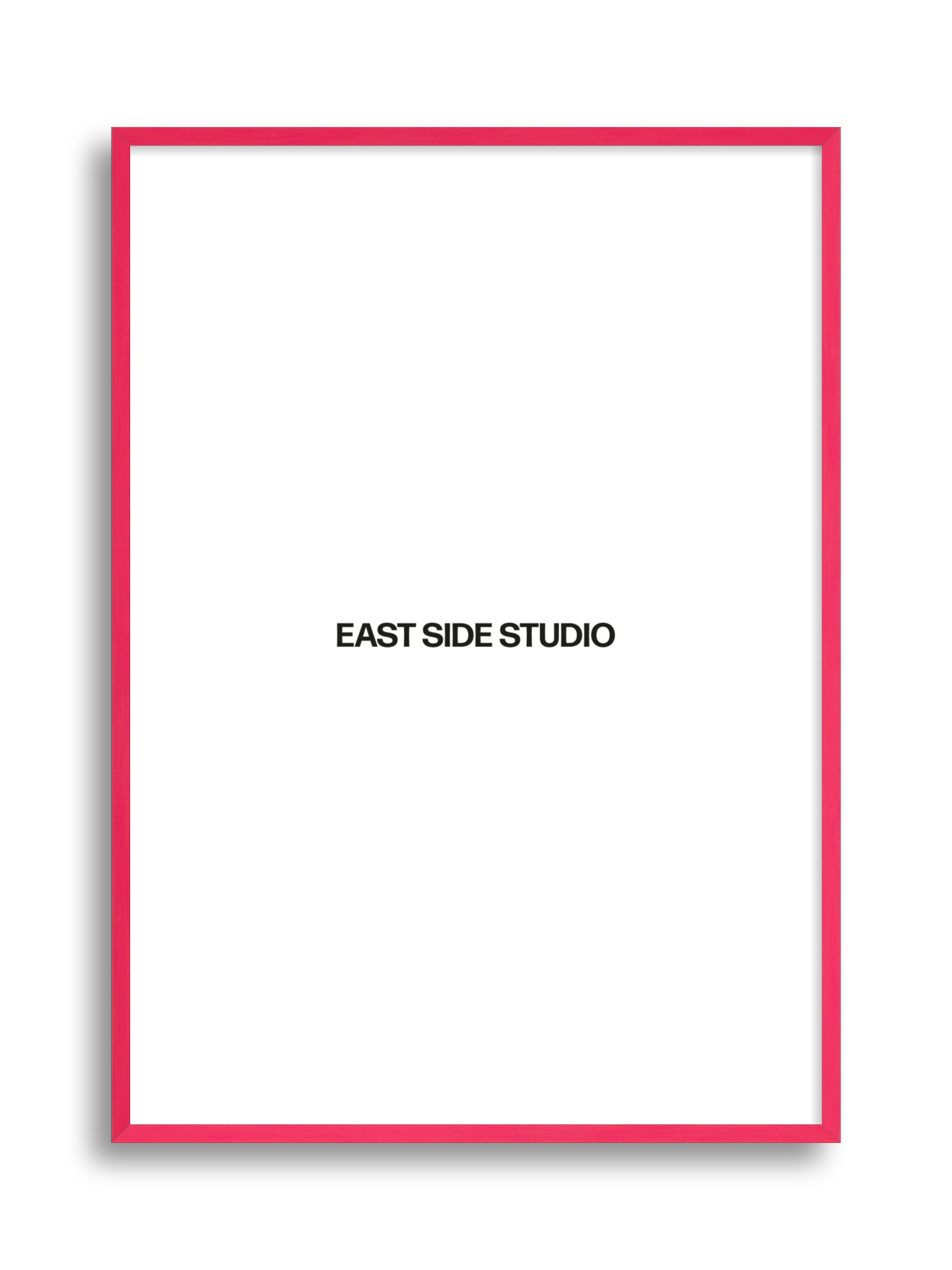  Neon Pink picture frame