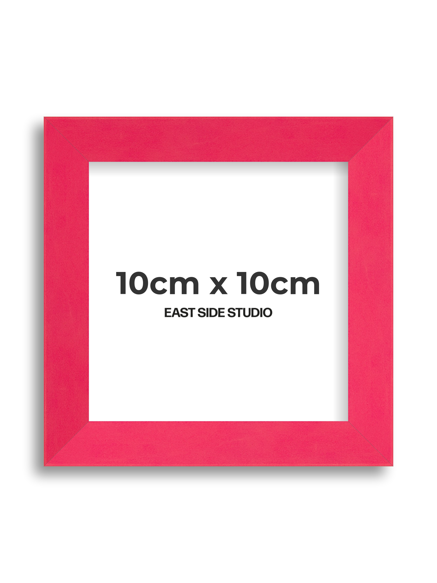 Neon Pink 10cm x 10cm picture frame