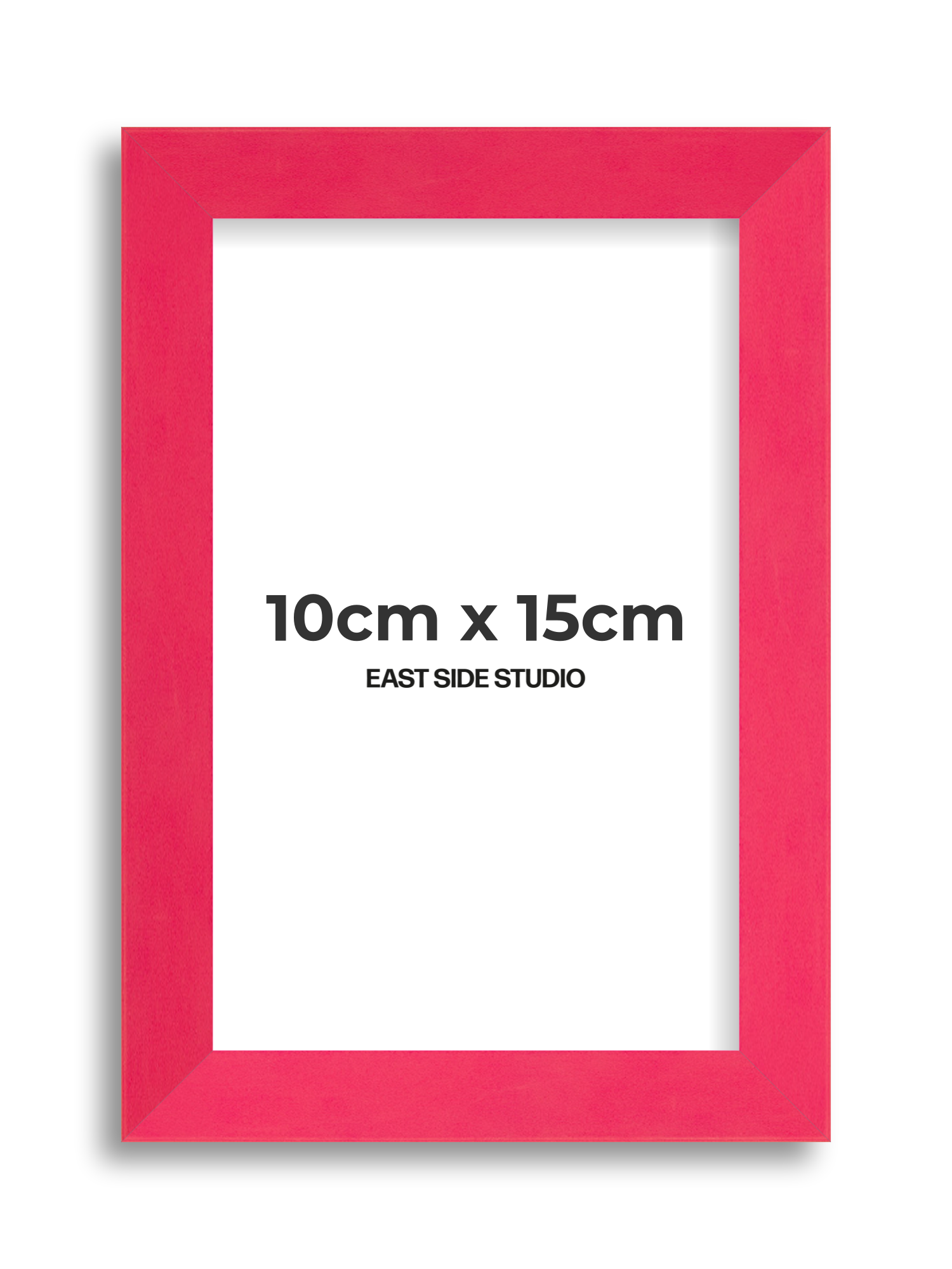 Neon Pink 10cm x 15cm picture frame