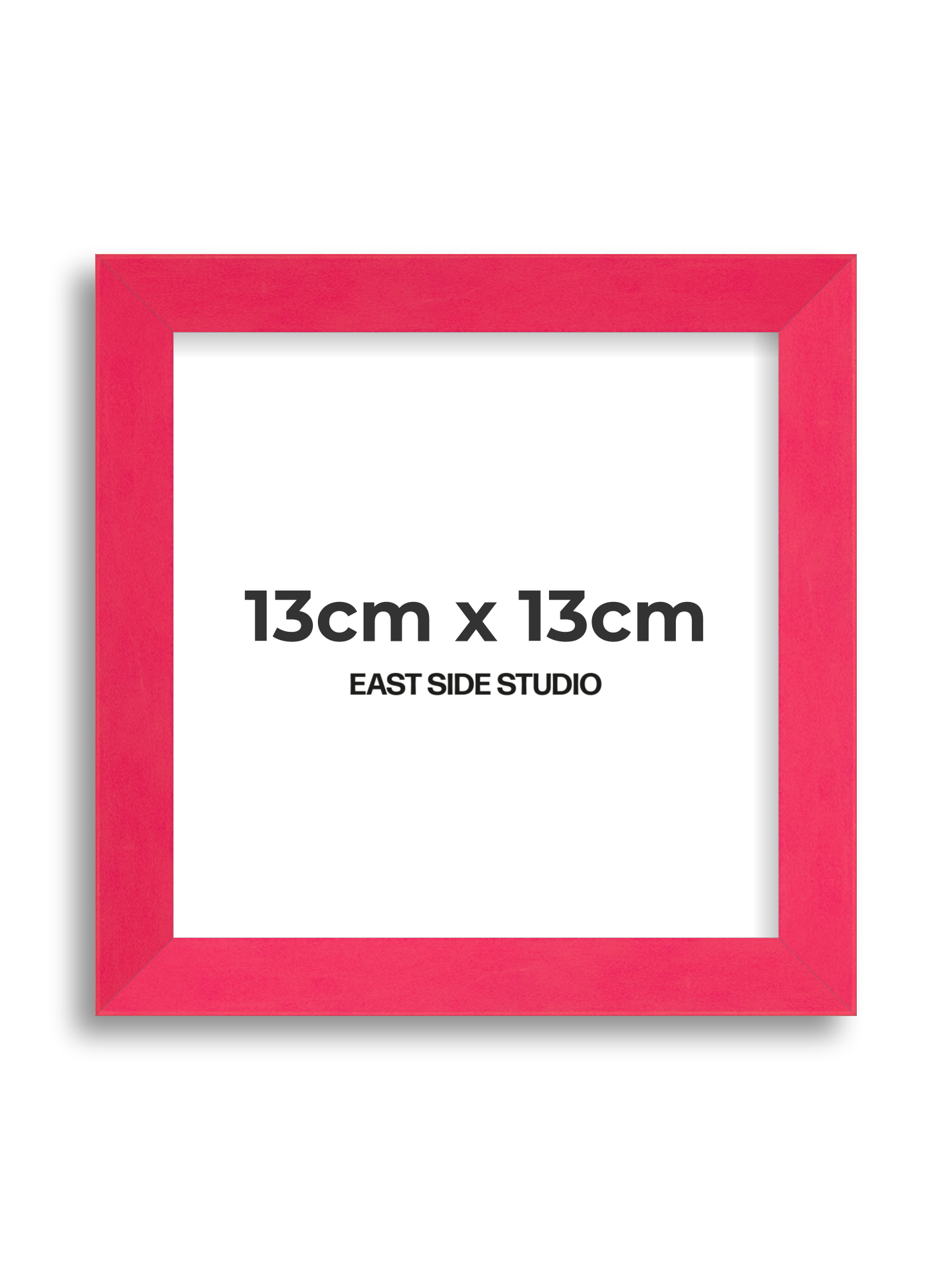 Neon Pink 13cm x 13cm picture frame