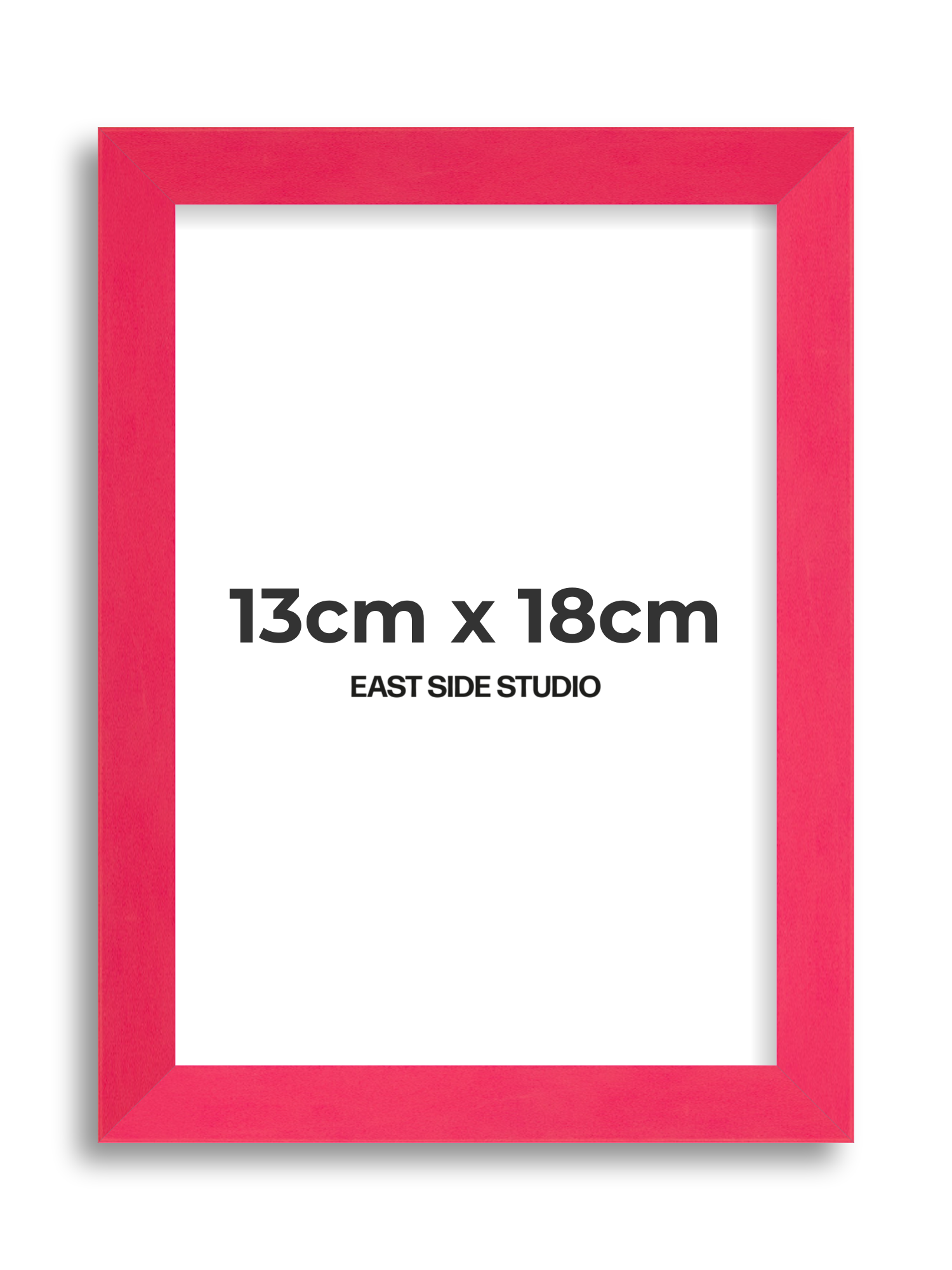 Neon Pink 13cm x 18cm picture frame