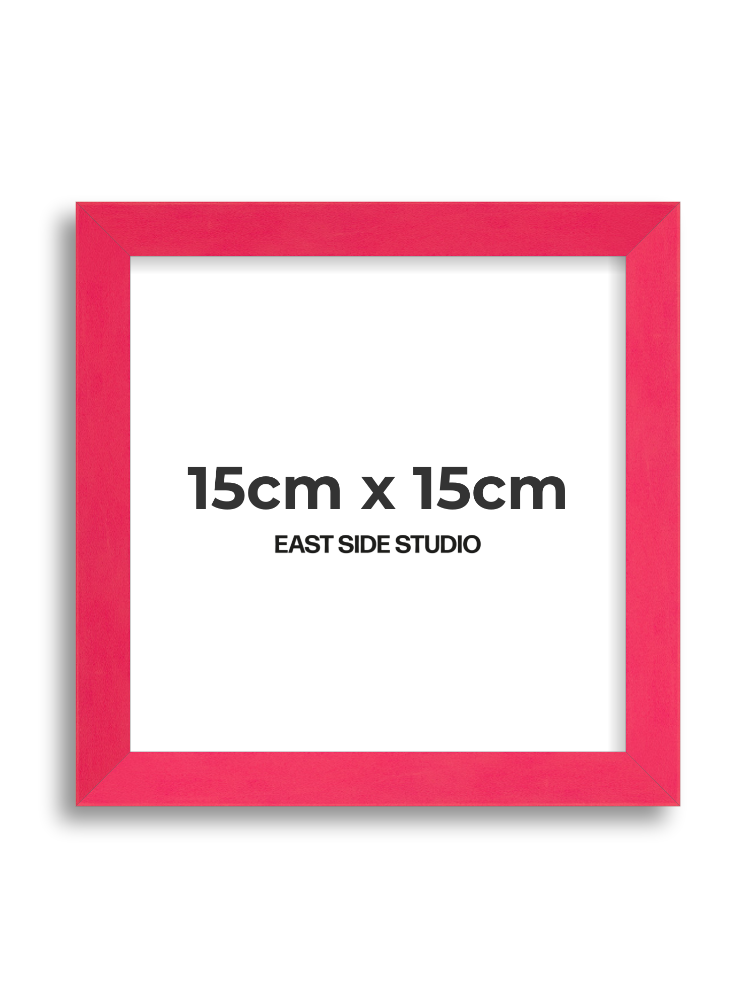Neon Pink 15cm x 15cm picture frame