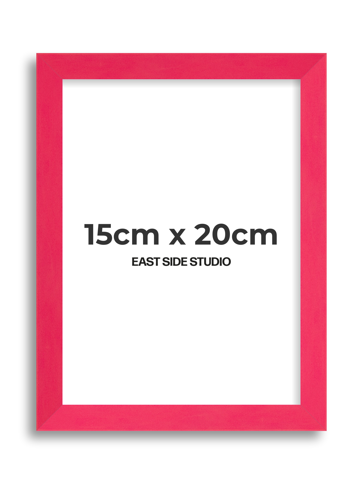 Neon Pink 15cm x 20cm picture frame