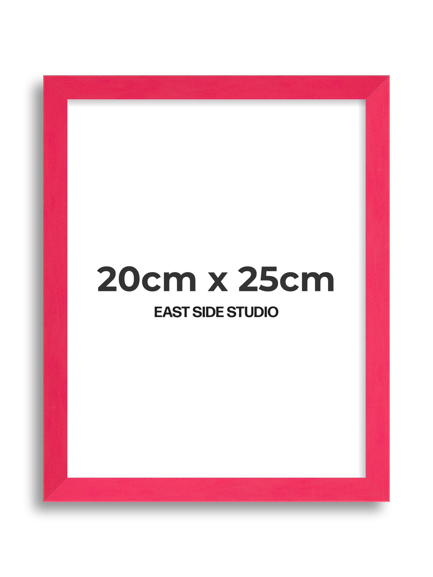 Neon Pink 20cm x 25cm picture frame