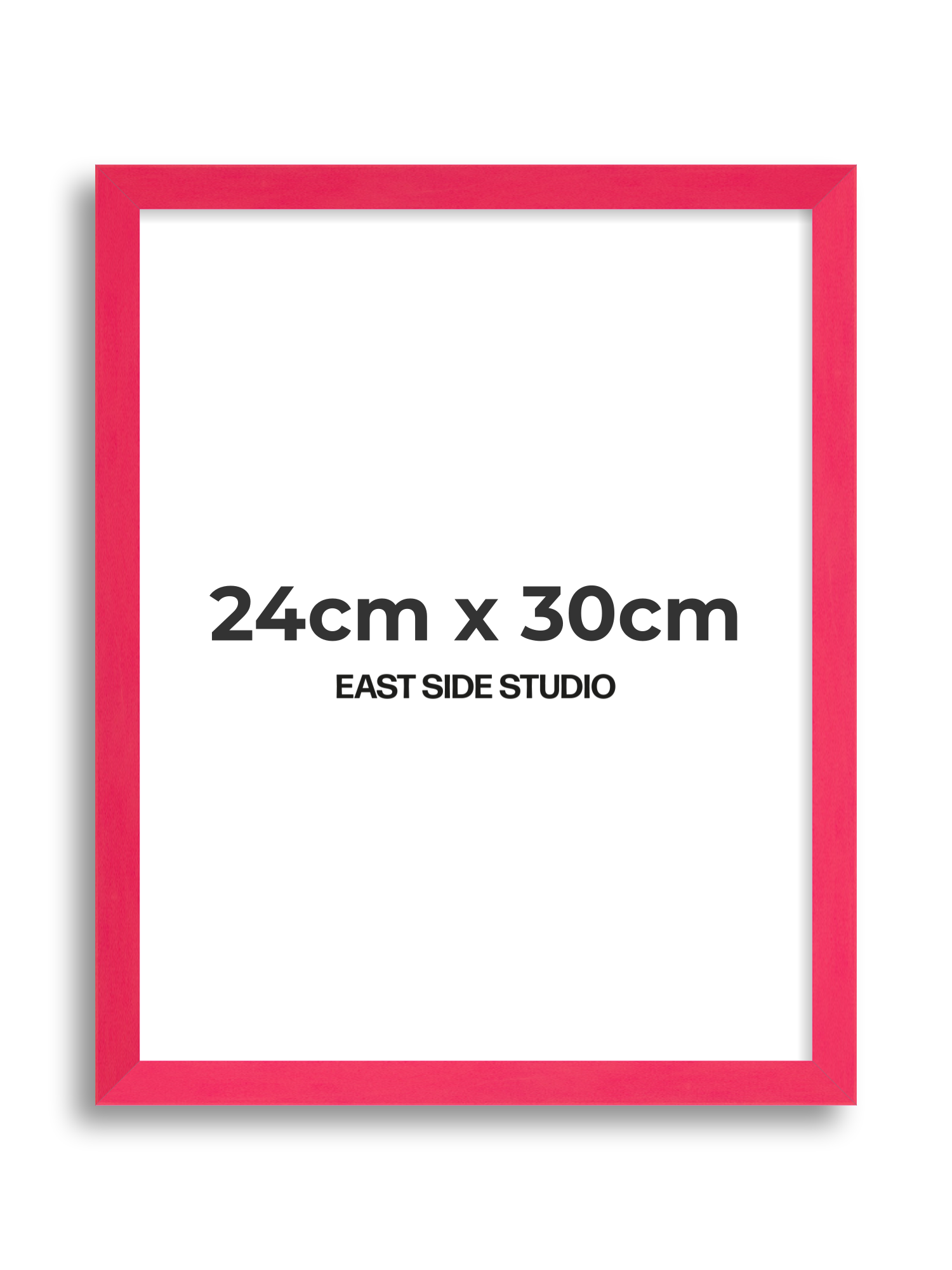 Neon Pink 24cm x 30cm picture frame