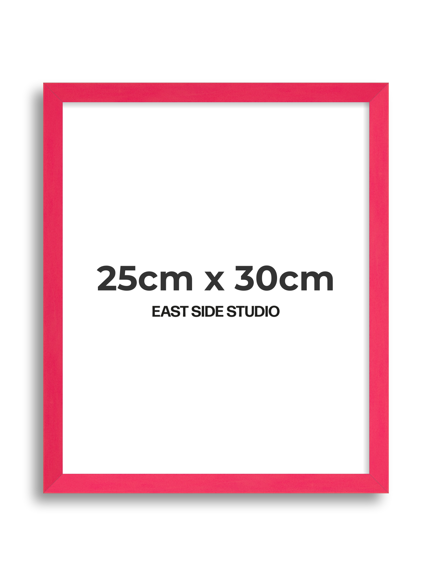 Neon Pink 25cm x 30cm picture frame