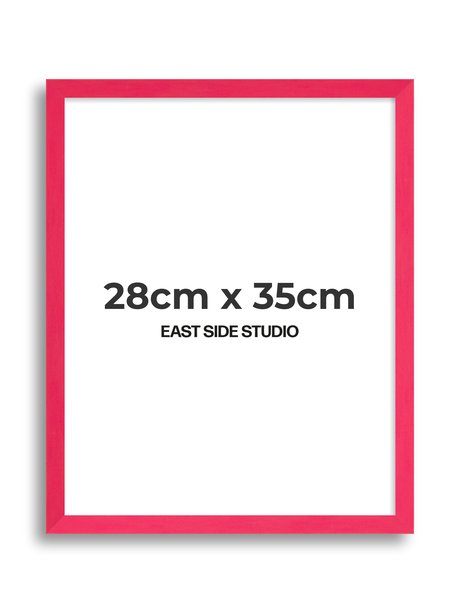 Neon Pink 28cm x 35cm picture frame