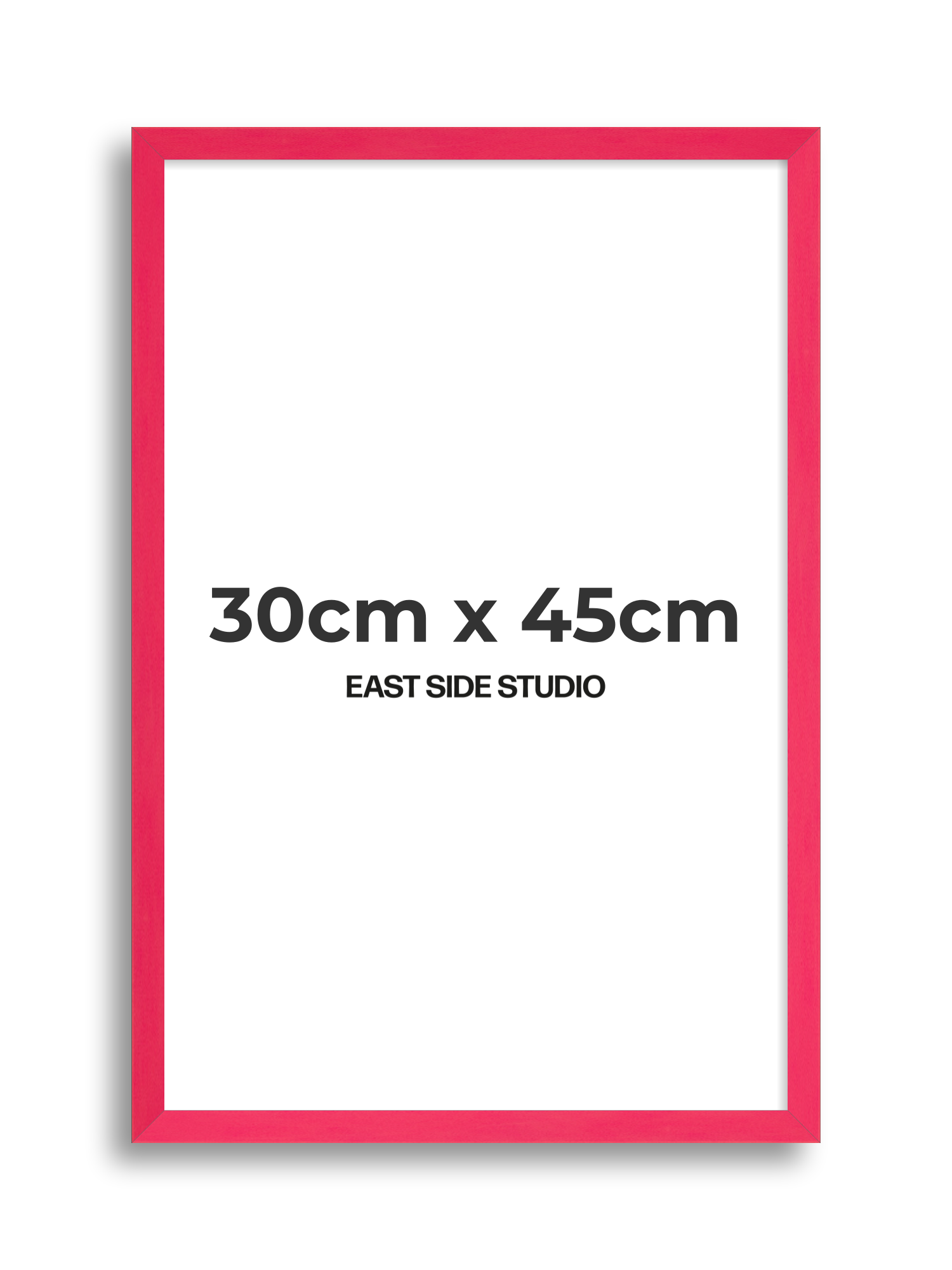 Neon Pink 30cm x 45cm picture frame