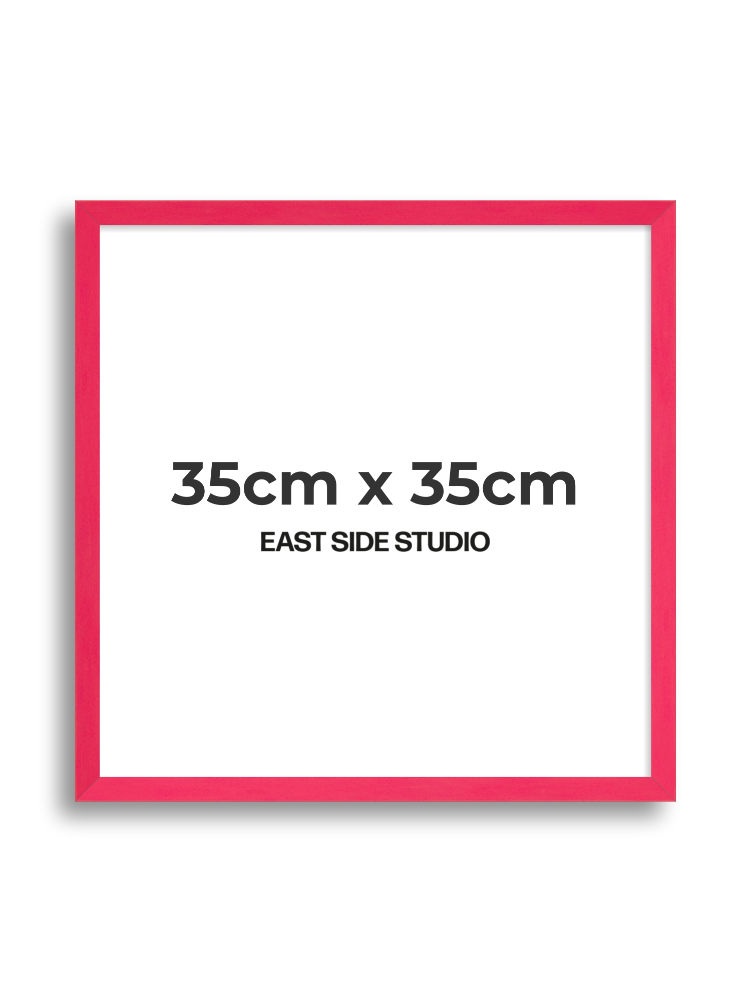 Neon Pink 35cm x 35cm picture frame