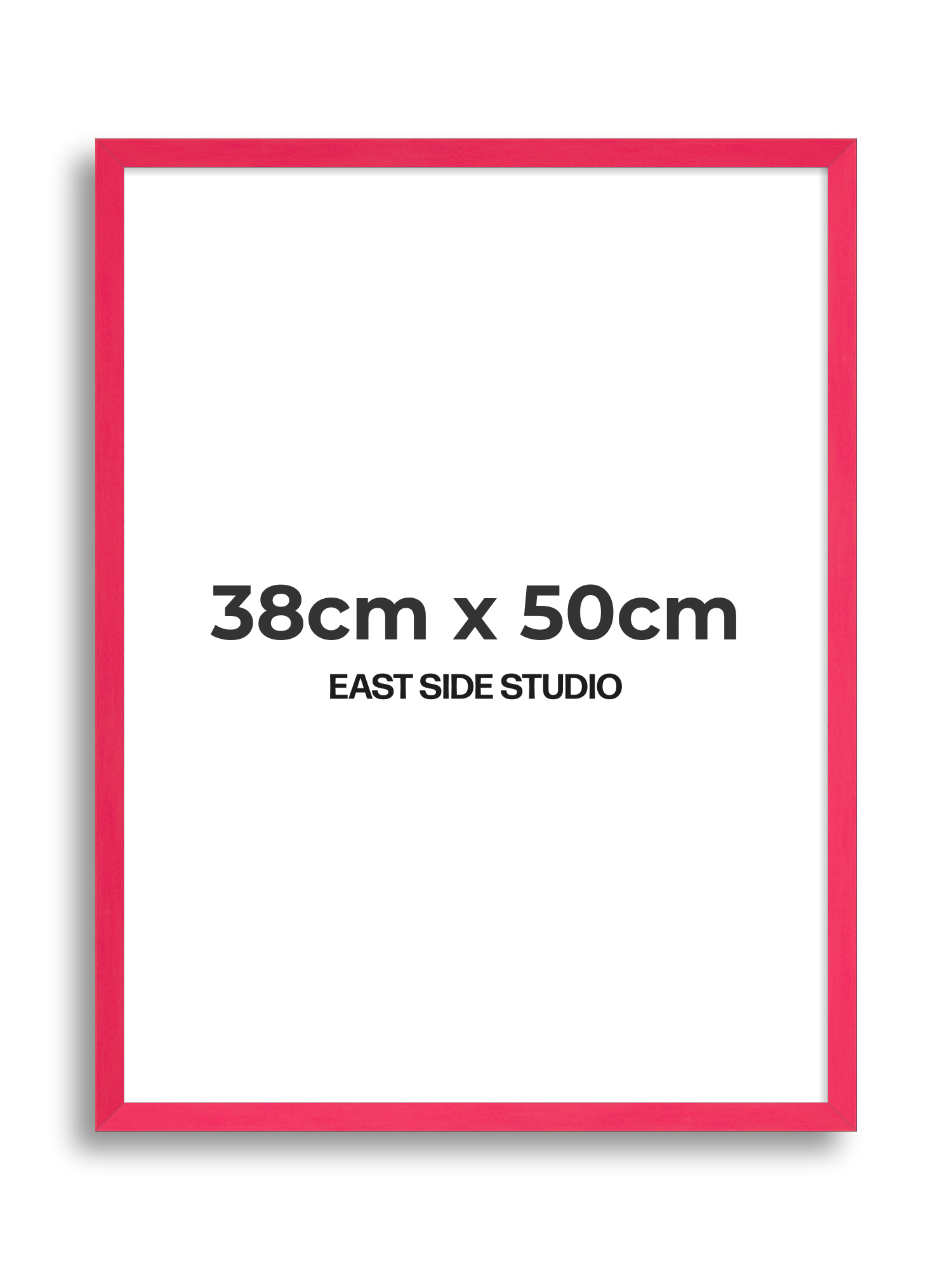 Neon Pink 38cm x 50cm picture frame