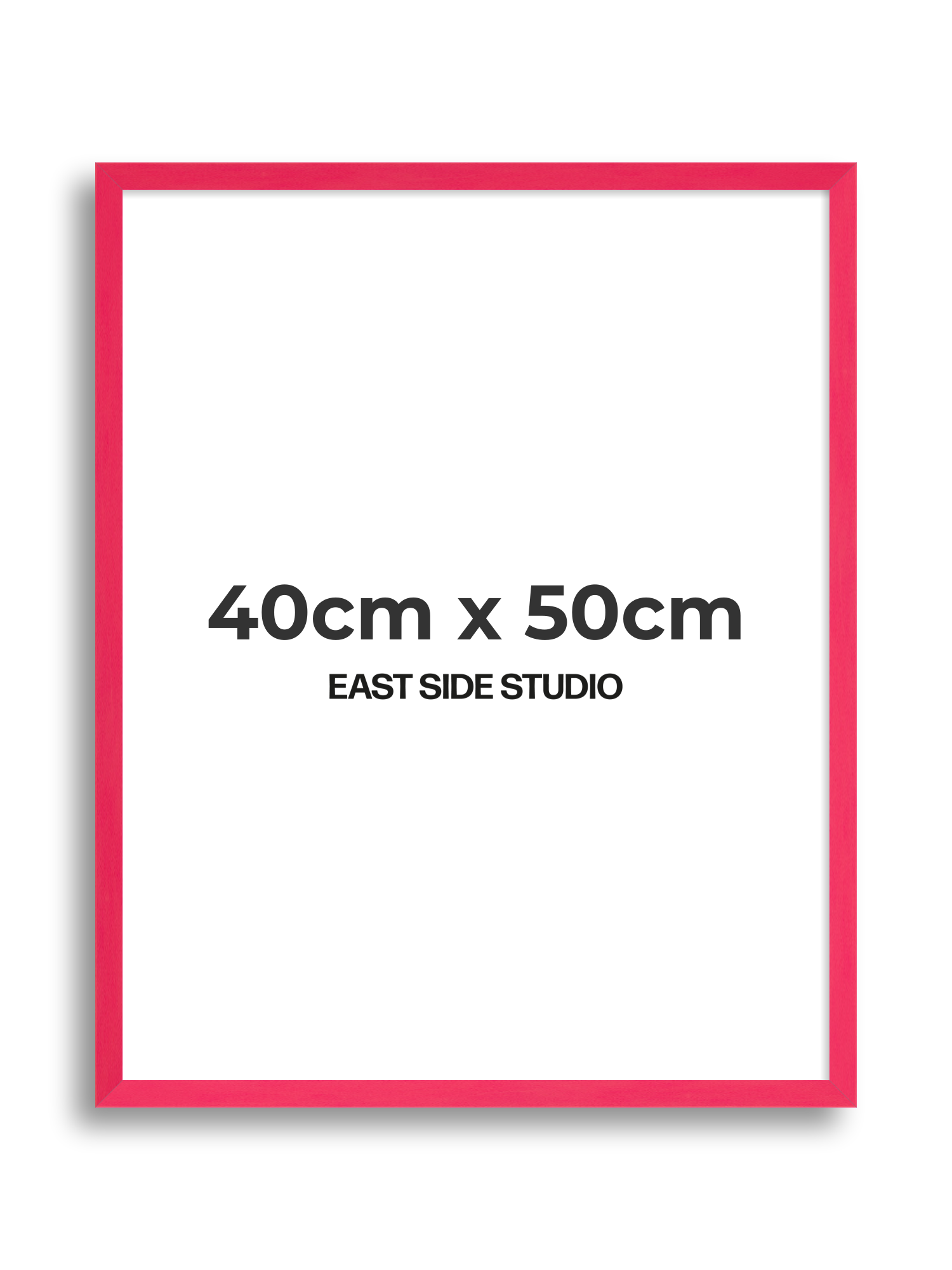 Neon Pink 40cm x 50cm picture frame