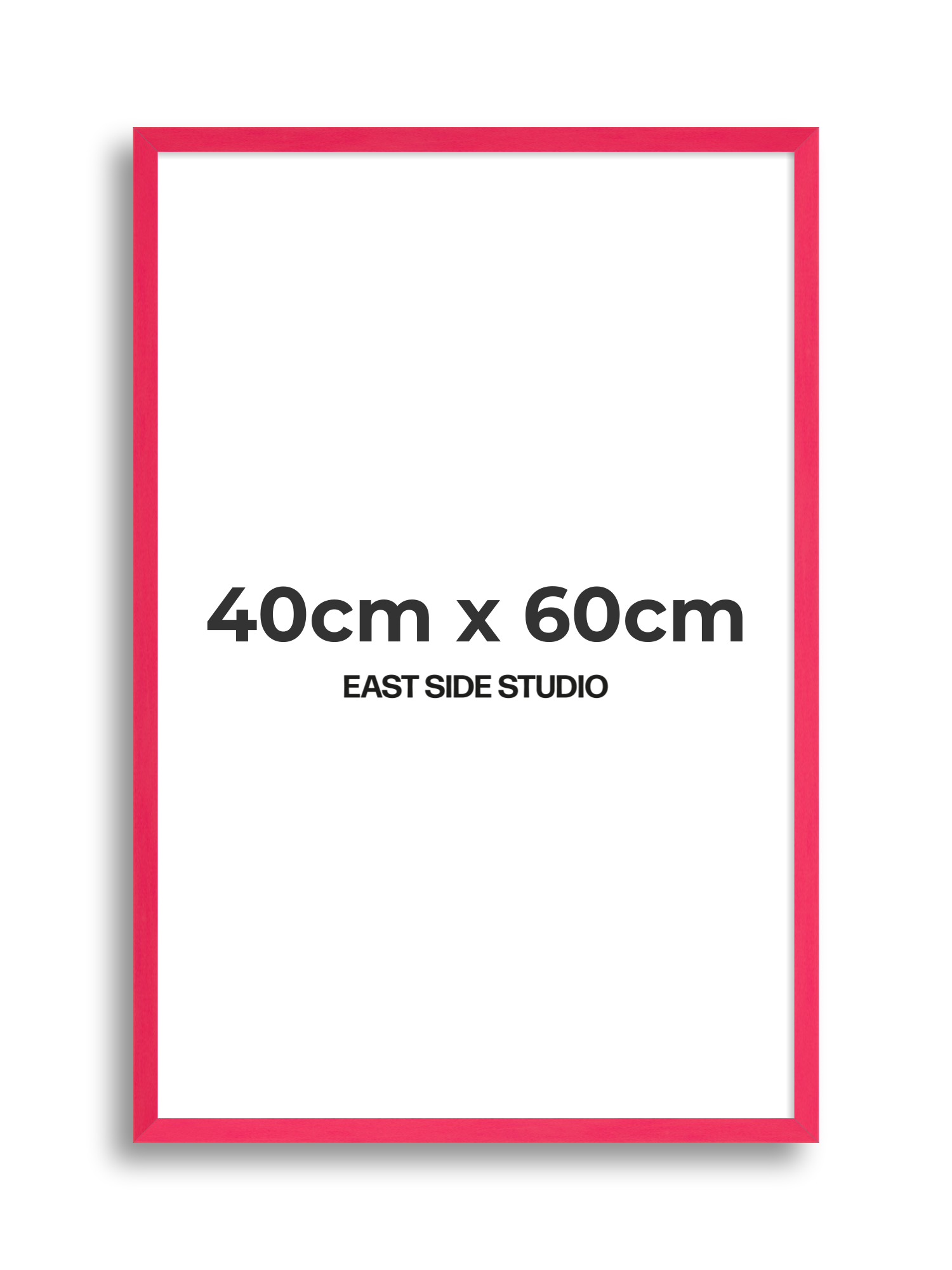 Neon Pink 40cm x 60cm picture frame