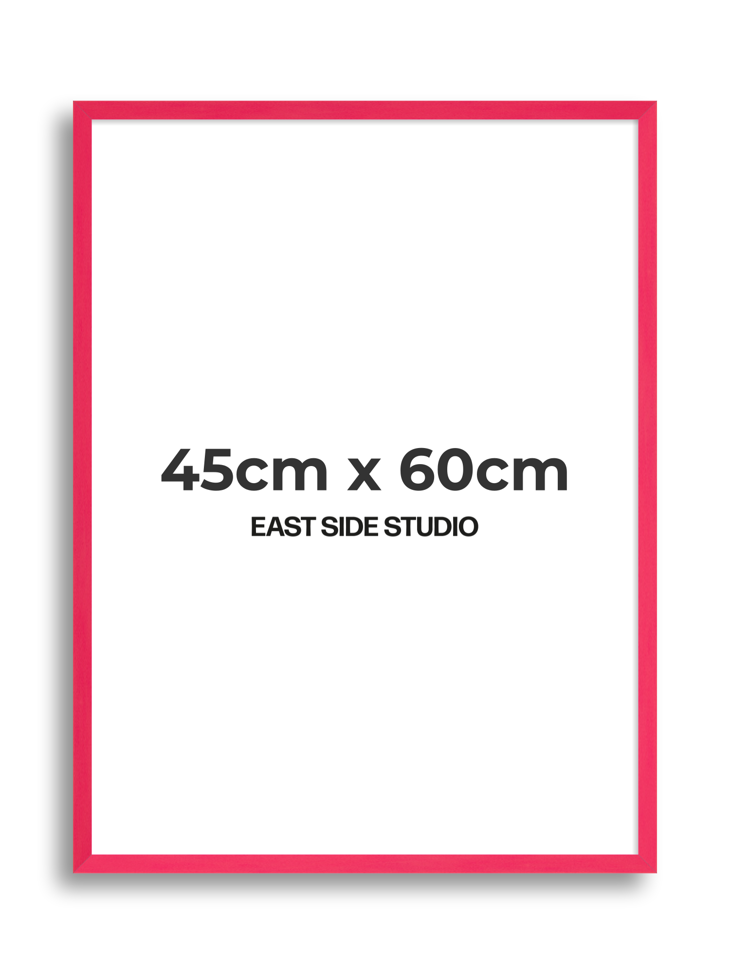 Neon Pink 45cm x 60cm picture frame