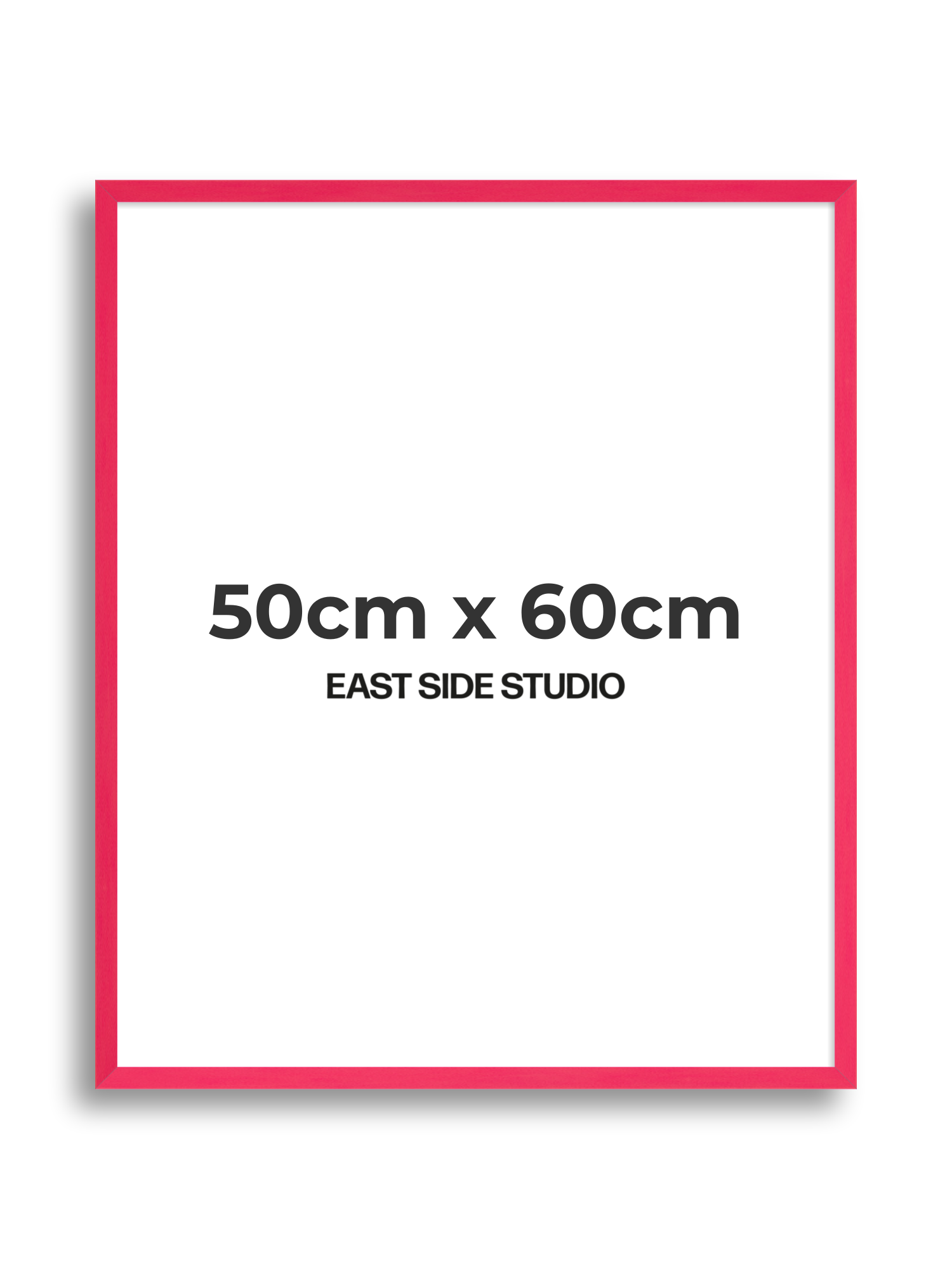 Neon Pink 50cm x 60cm picture frame