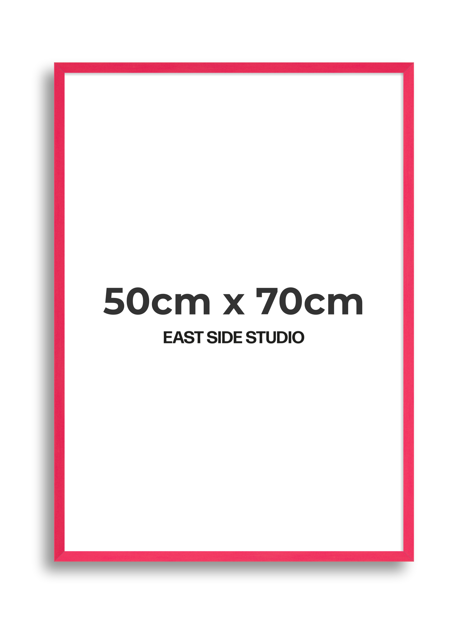 Neon Pink 50cm x 70cm picture frame