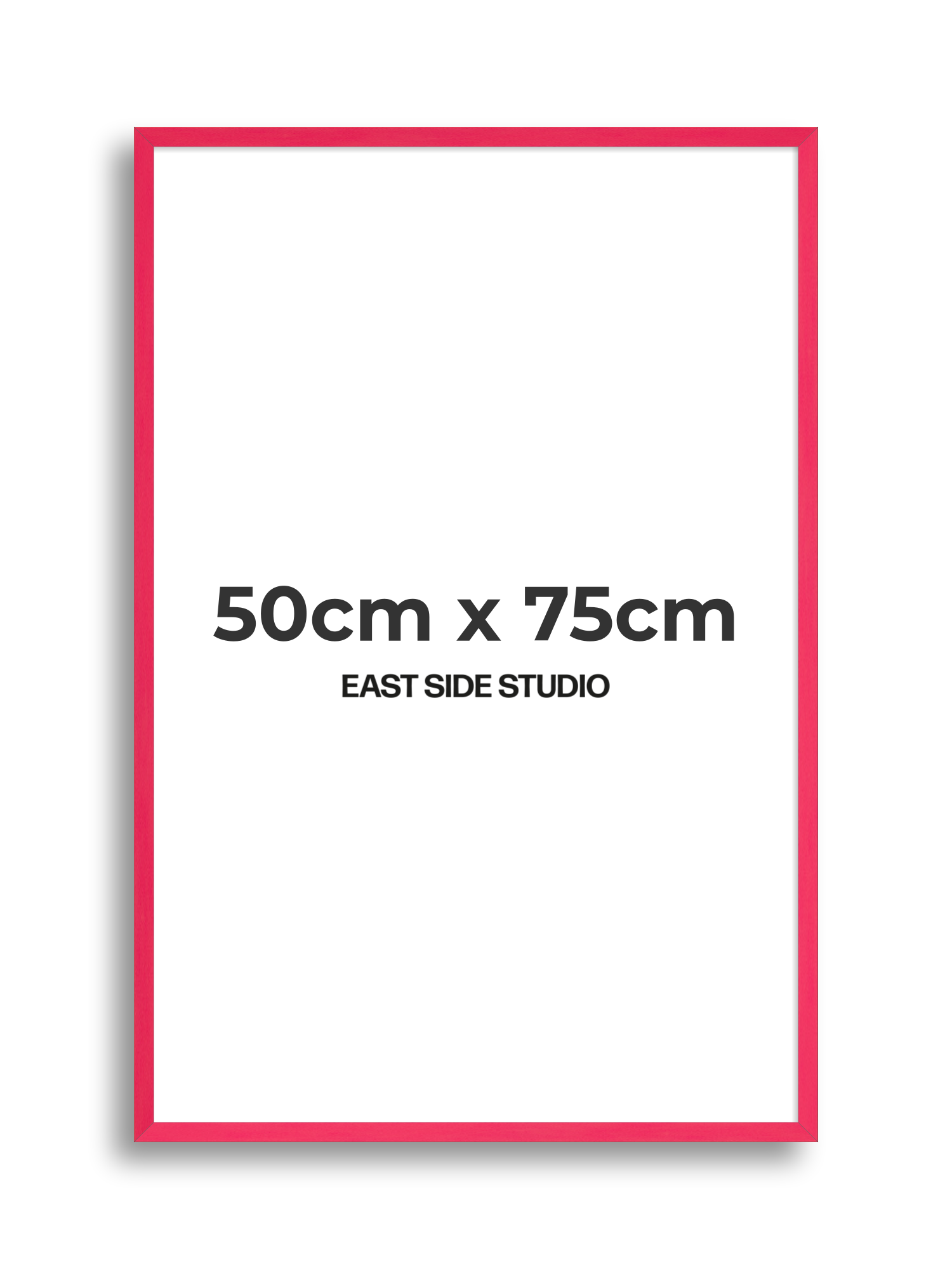 Neon Pink 50cm x 75cm picture frame