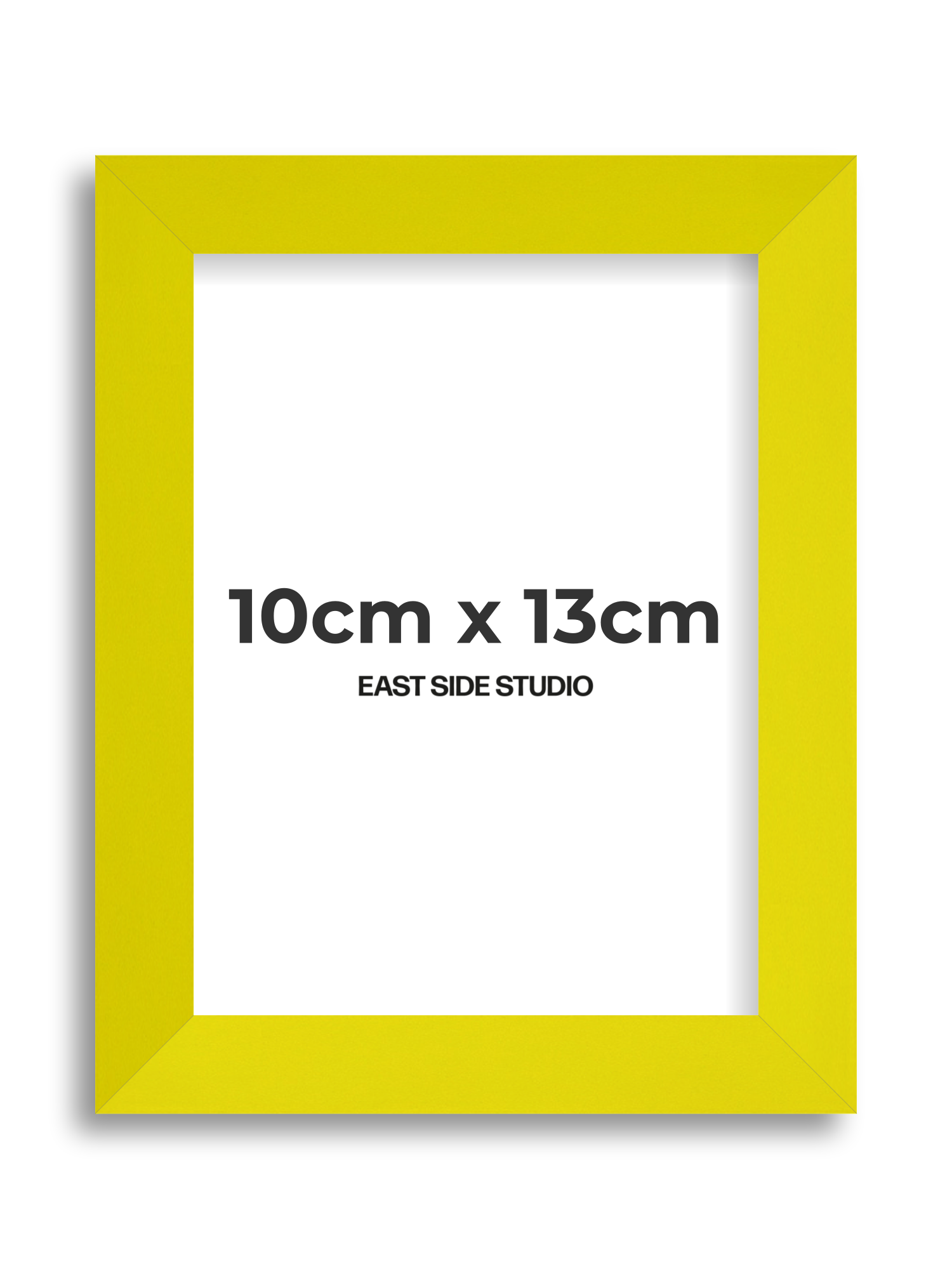 Neon Yellow 10cm x 13cm picture frame