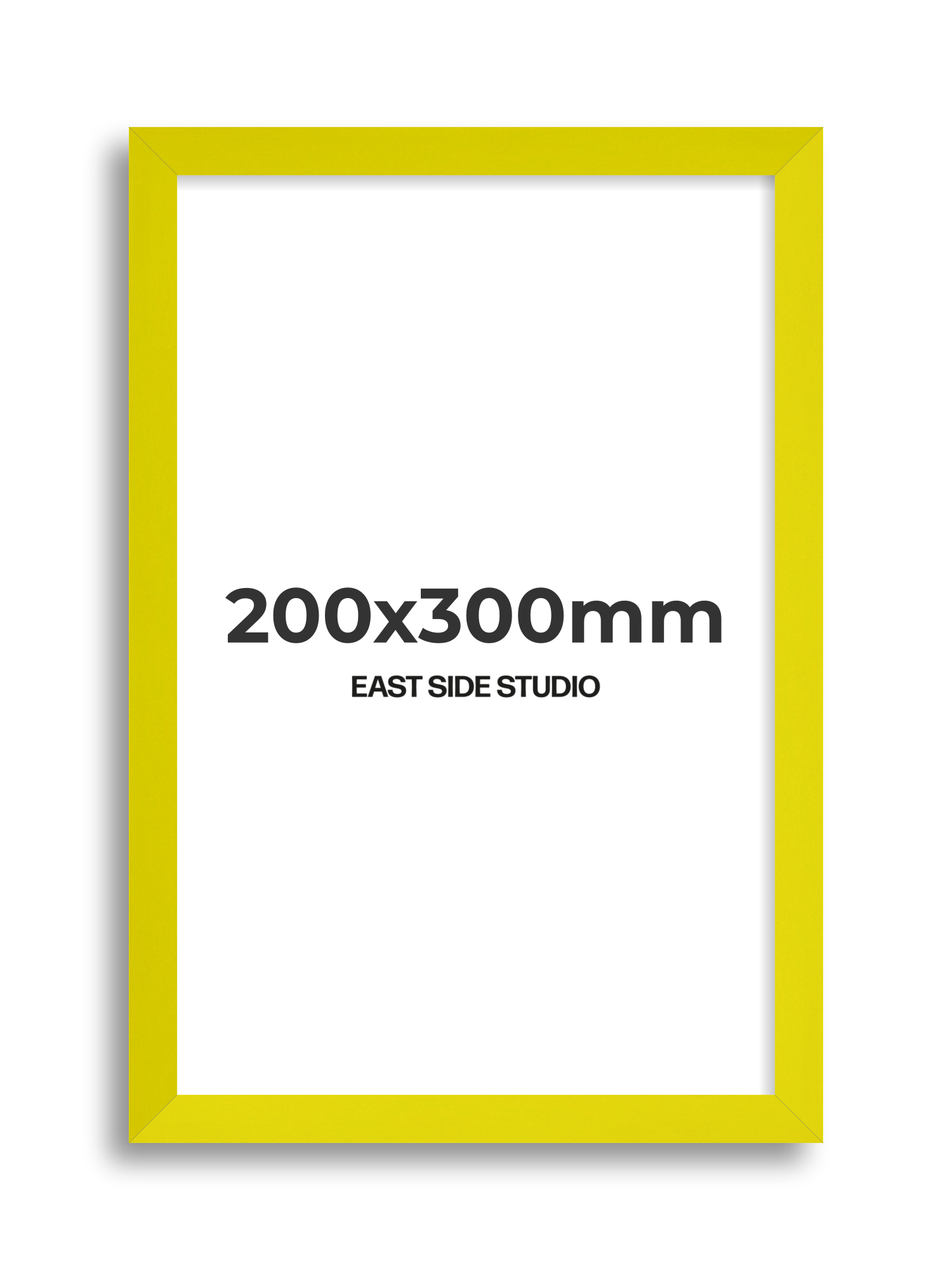 Neon Yellow 200x300mm picture frame