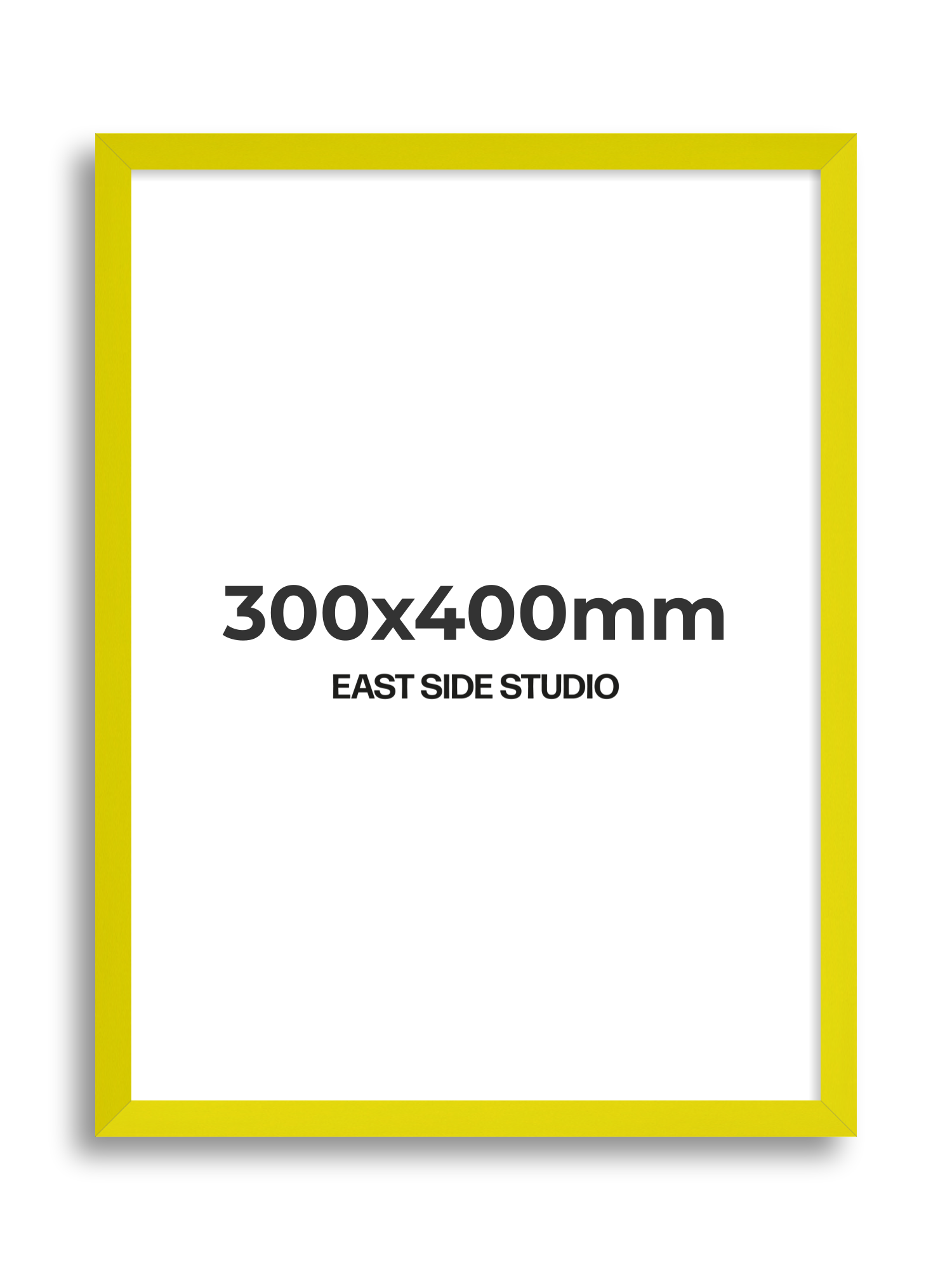 Neon Yellow 300x400mm picture frame