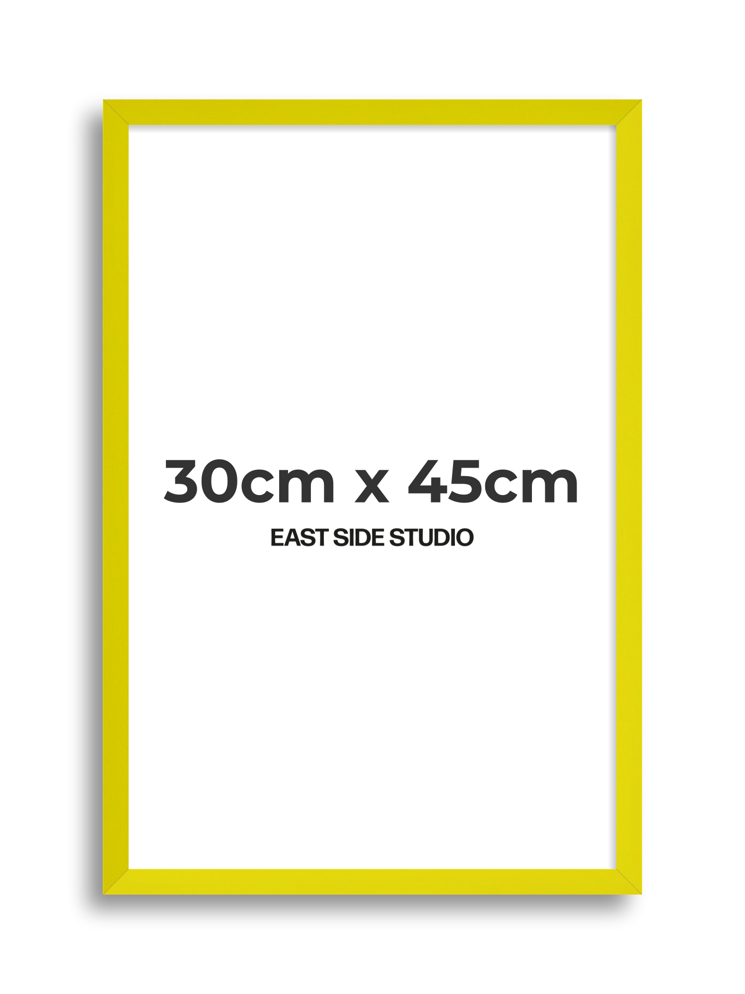 Neon Yellow 30cm x 45cm picture frame