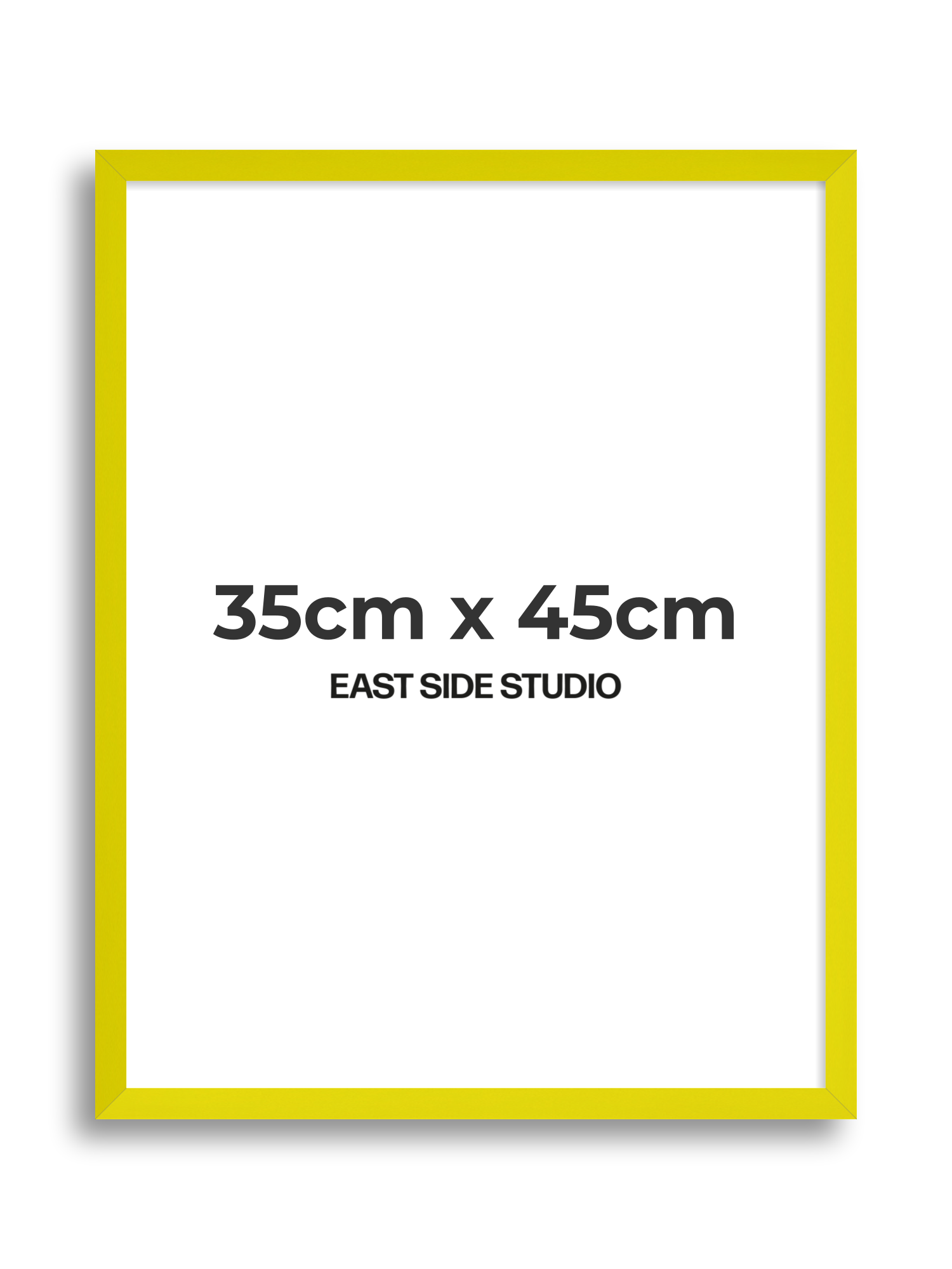 Neon Yellow 35cm x 45cm picture frame