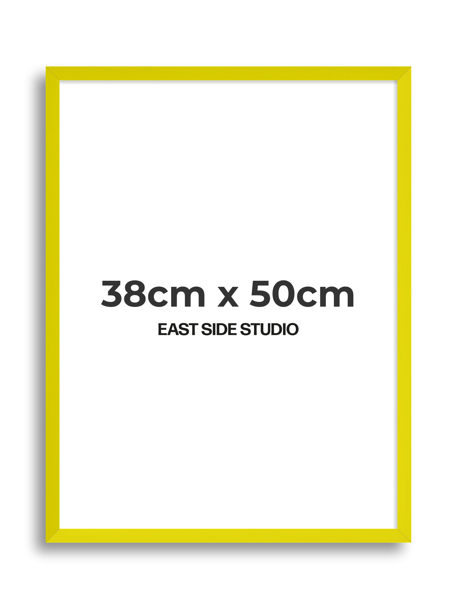 Neon Yellow 38cm x 50cm picture frame