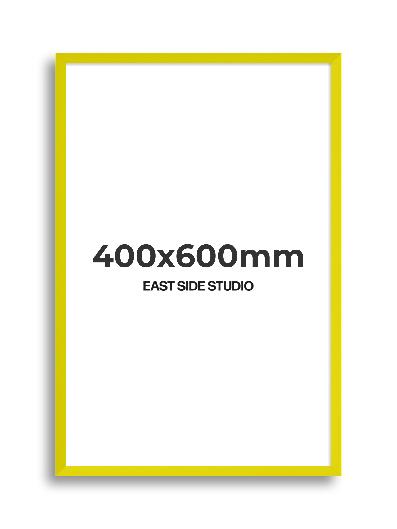 Neon Yellow 400x600mm picture frame