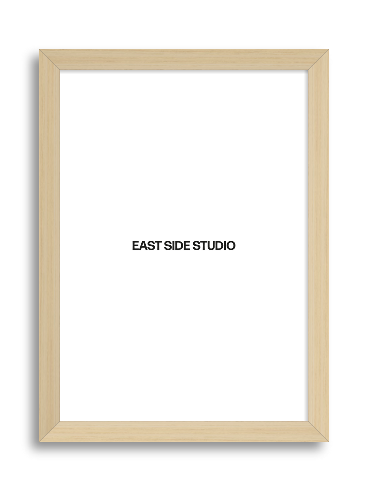 Natural Wood - Wide picture frame