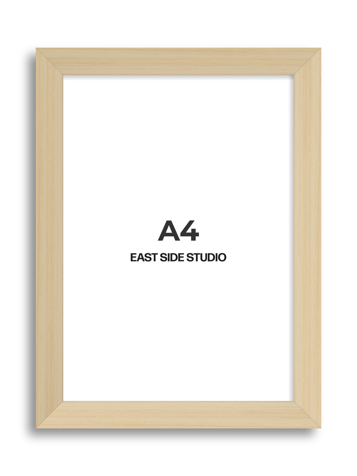 Natural Wood A4 picture frame