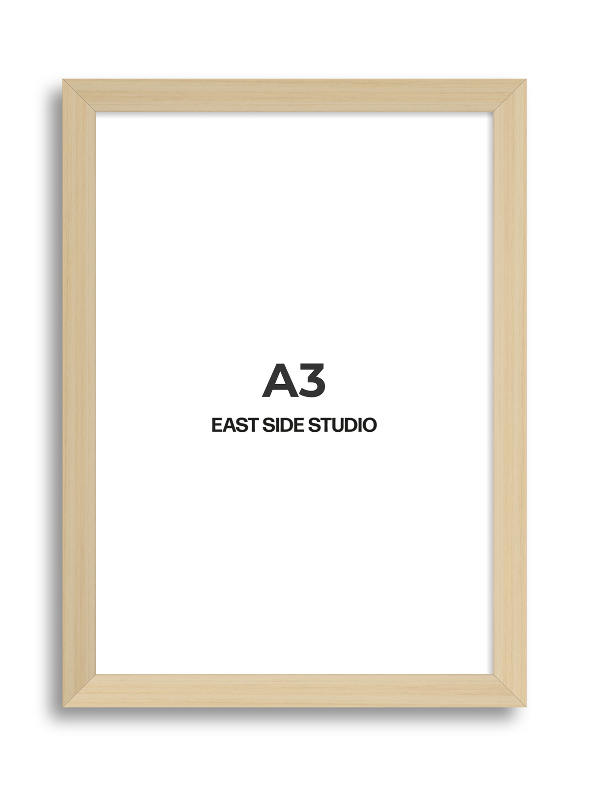 Natural Wood A3 picture frame