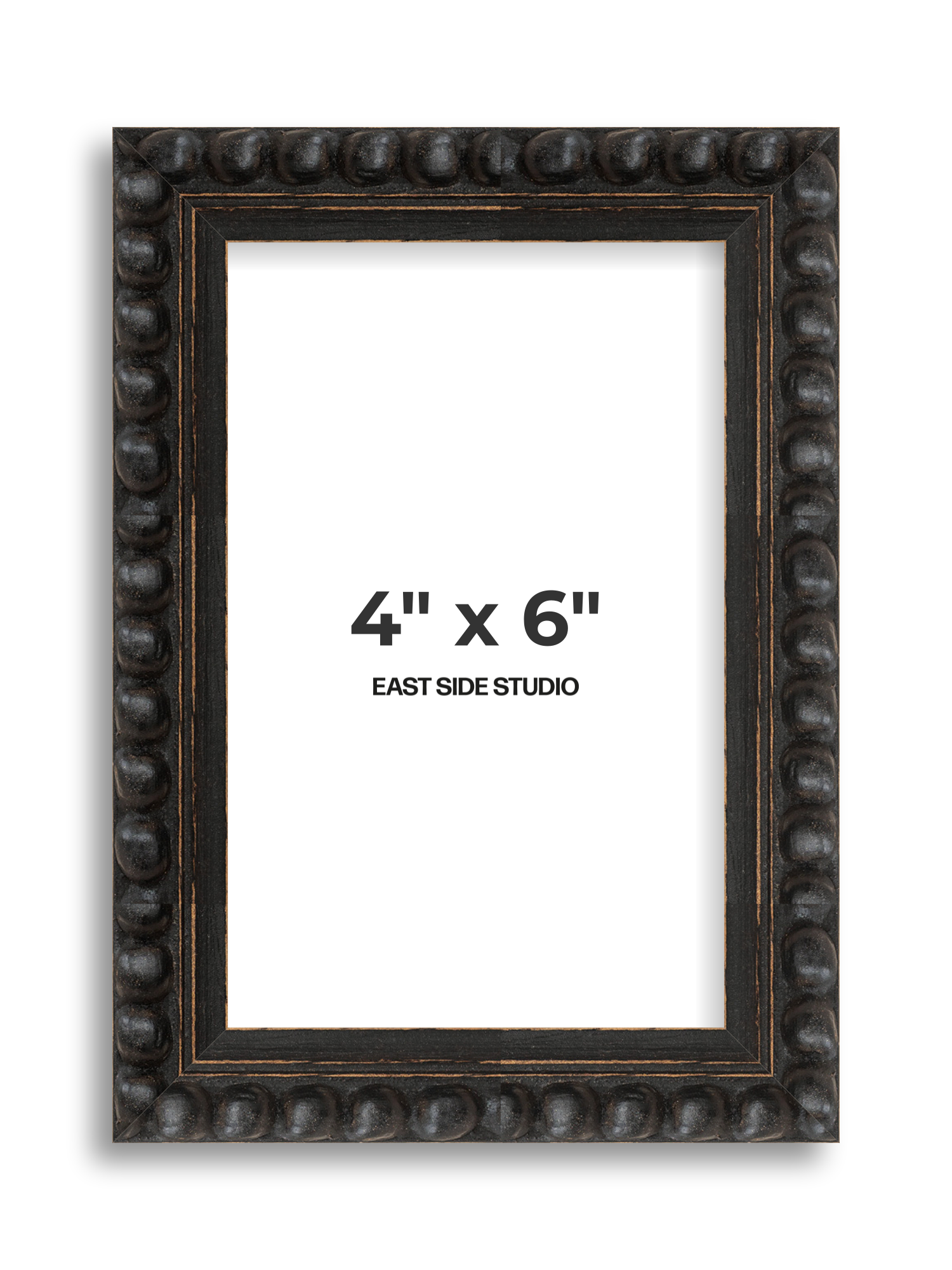 Black Bobbin 4" x 6" picture frame