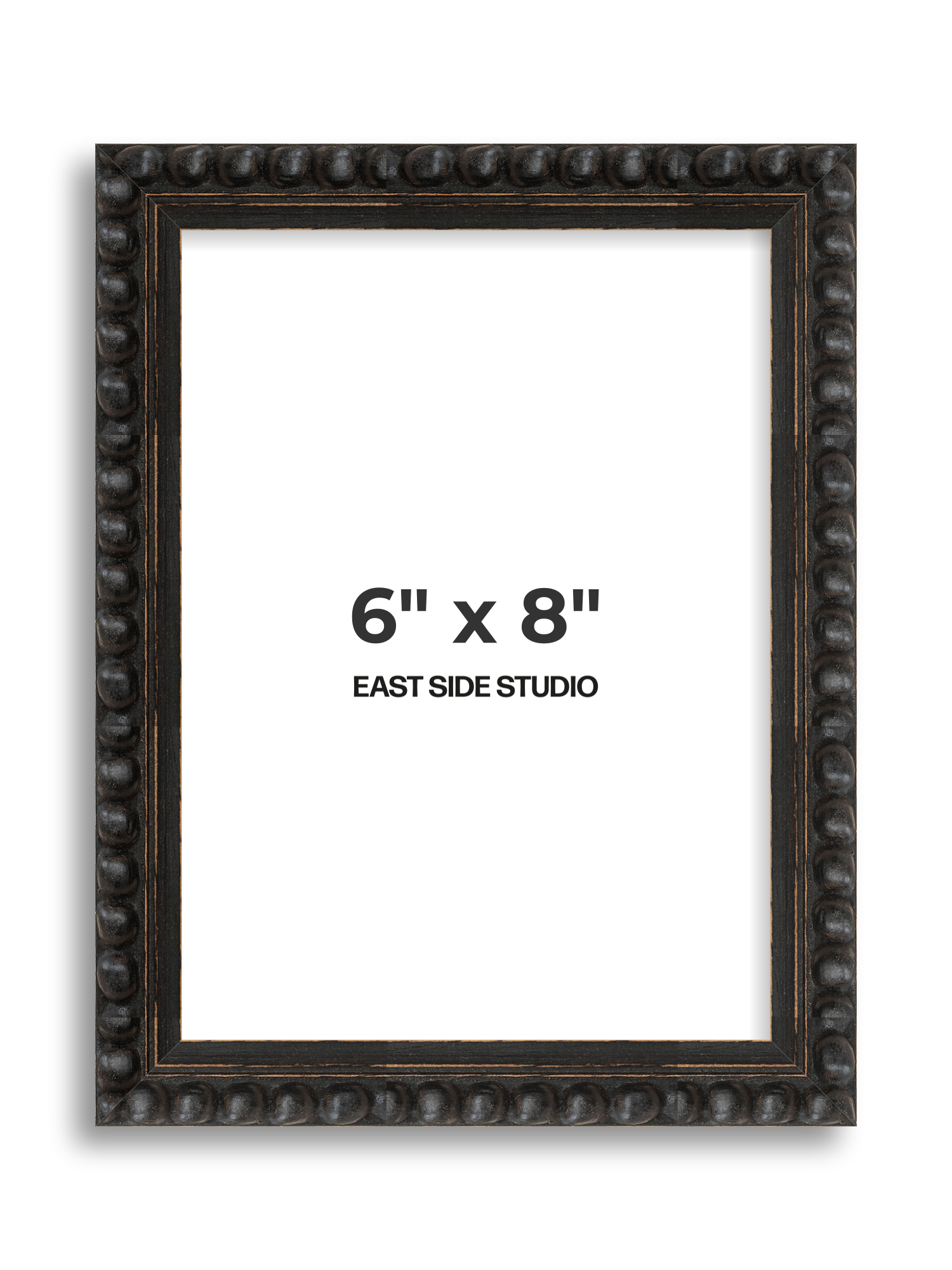Black Bobbin 6" x 8" picture frame