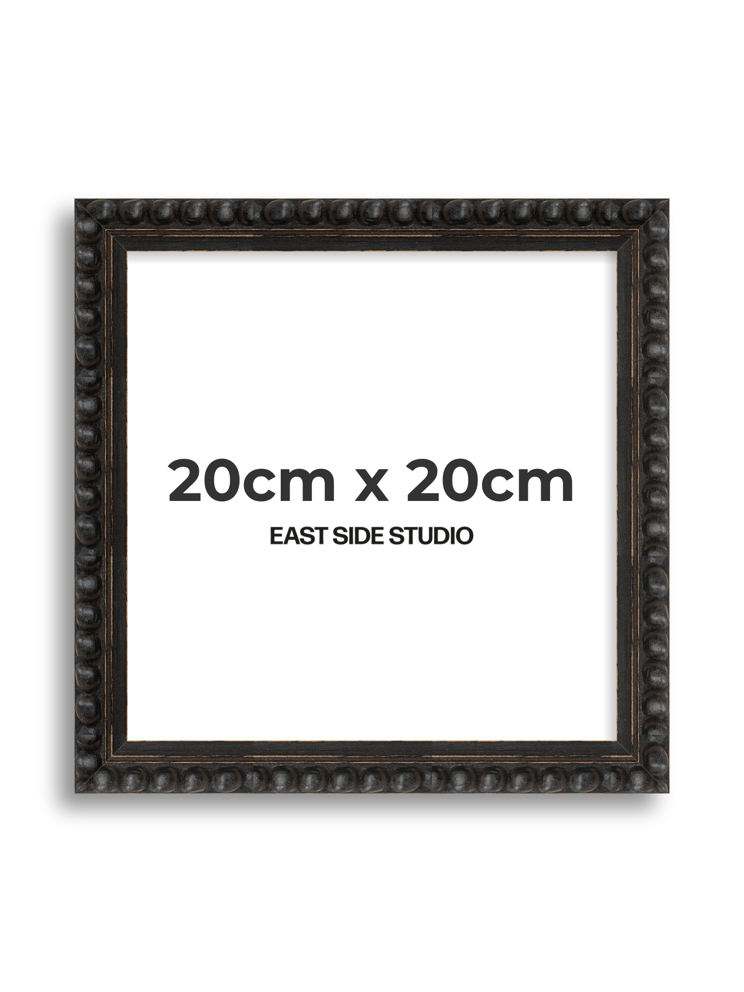 Black Bobbin 20cm x 20cm picture frame