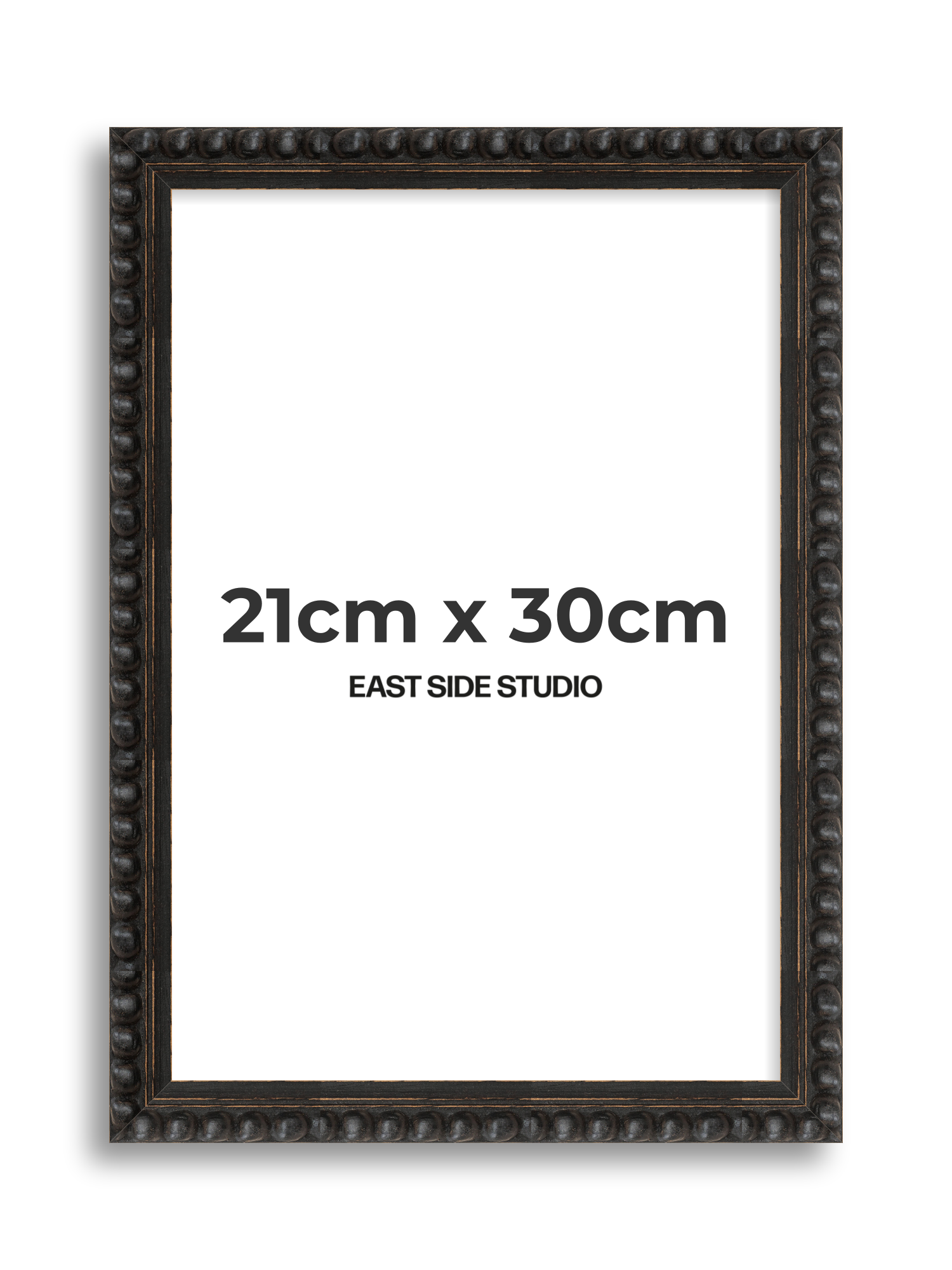 Black Bobbin 21cm x 30cm picture frame