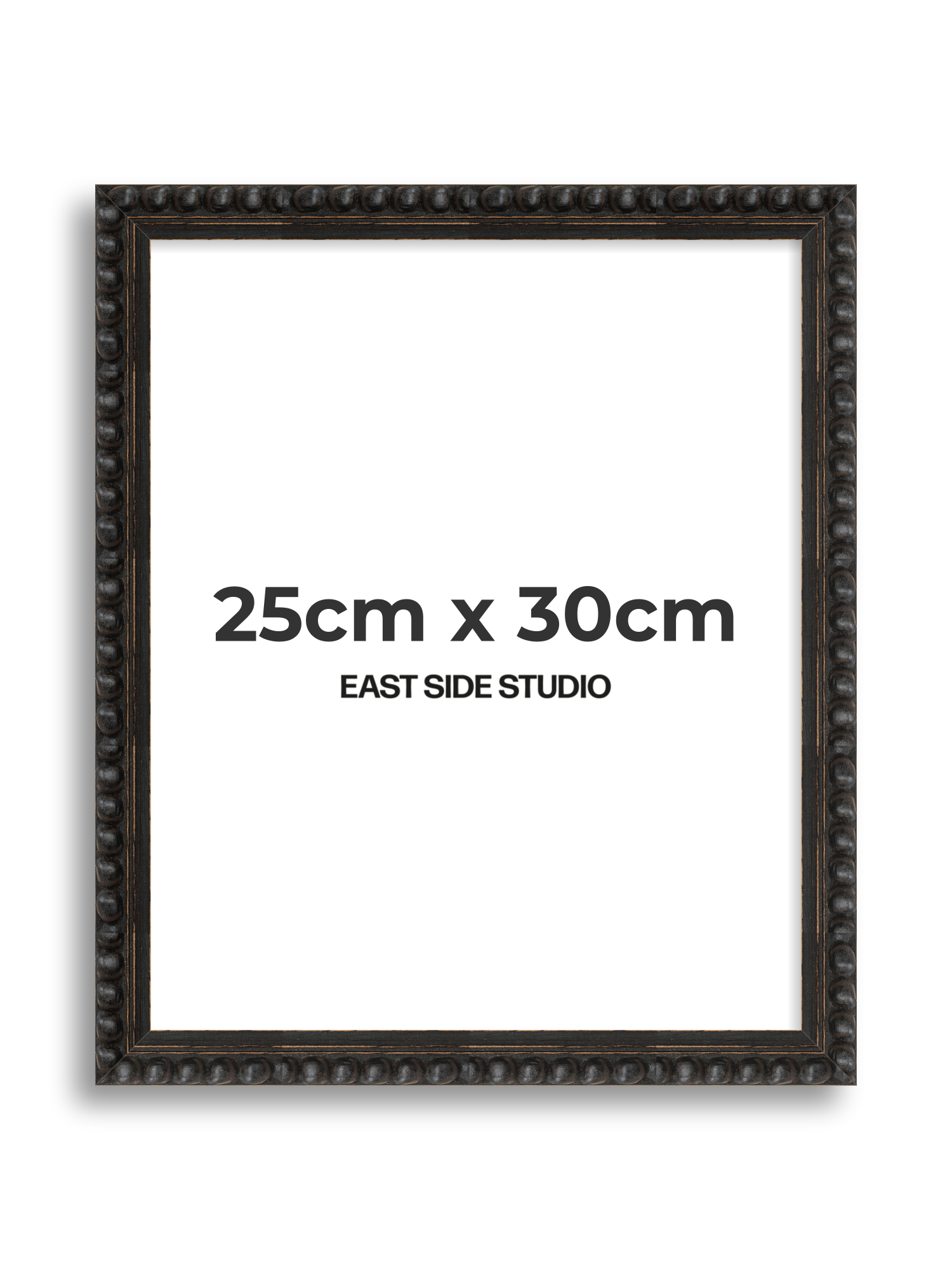 Black Bobbin 25cm x 30cm picture frame