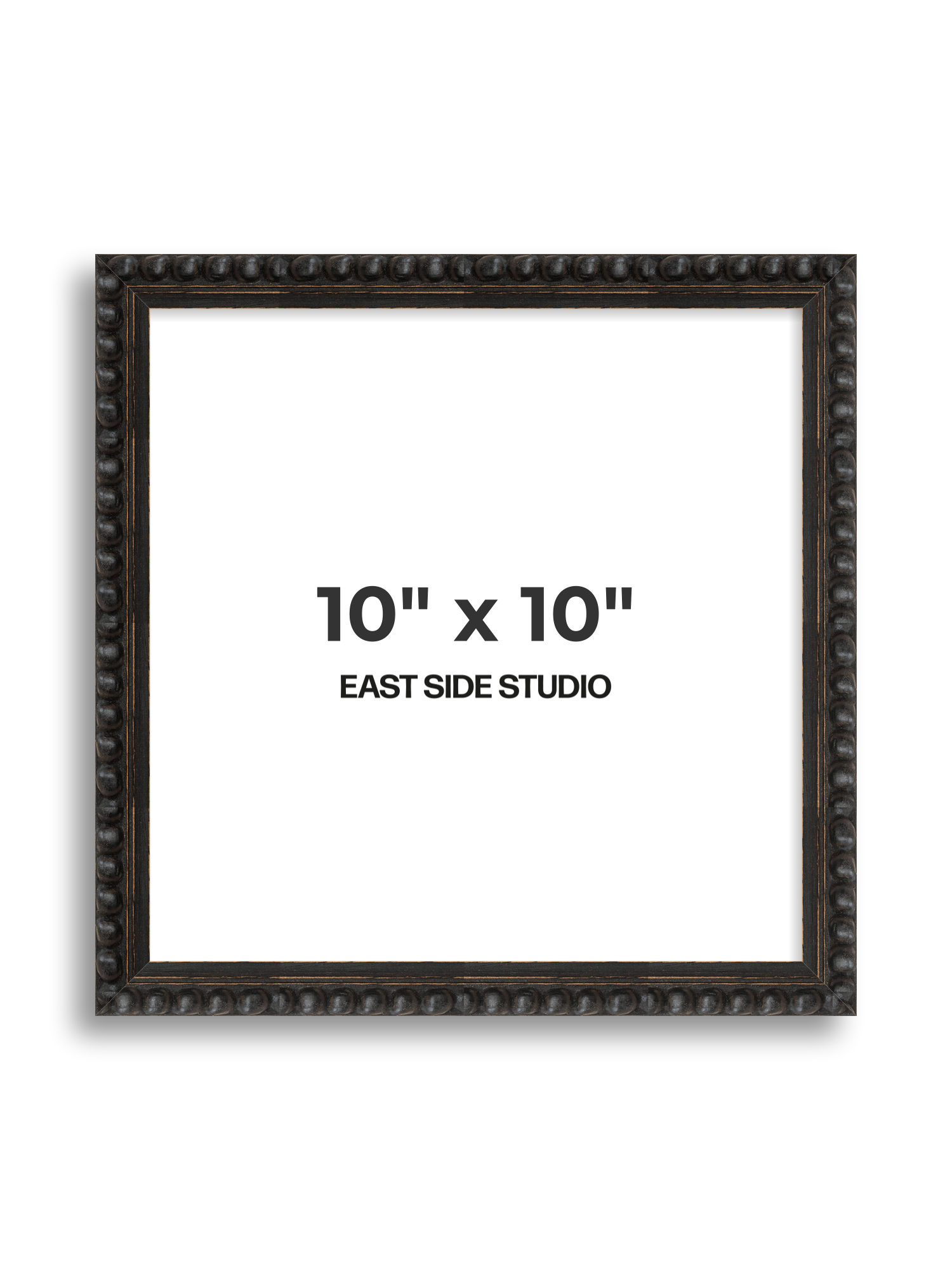 Black Bobbin 10" x 10" picture frame