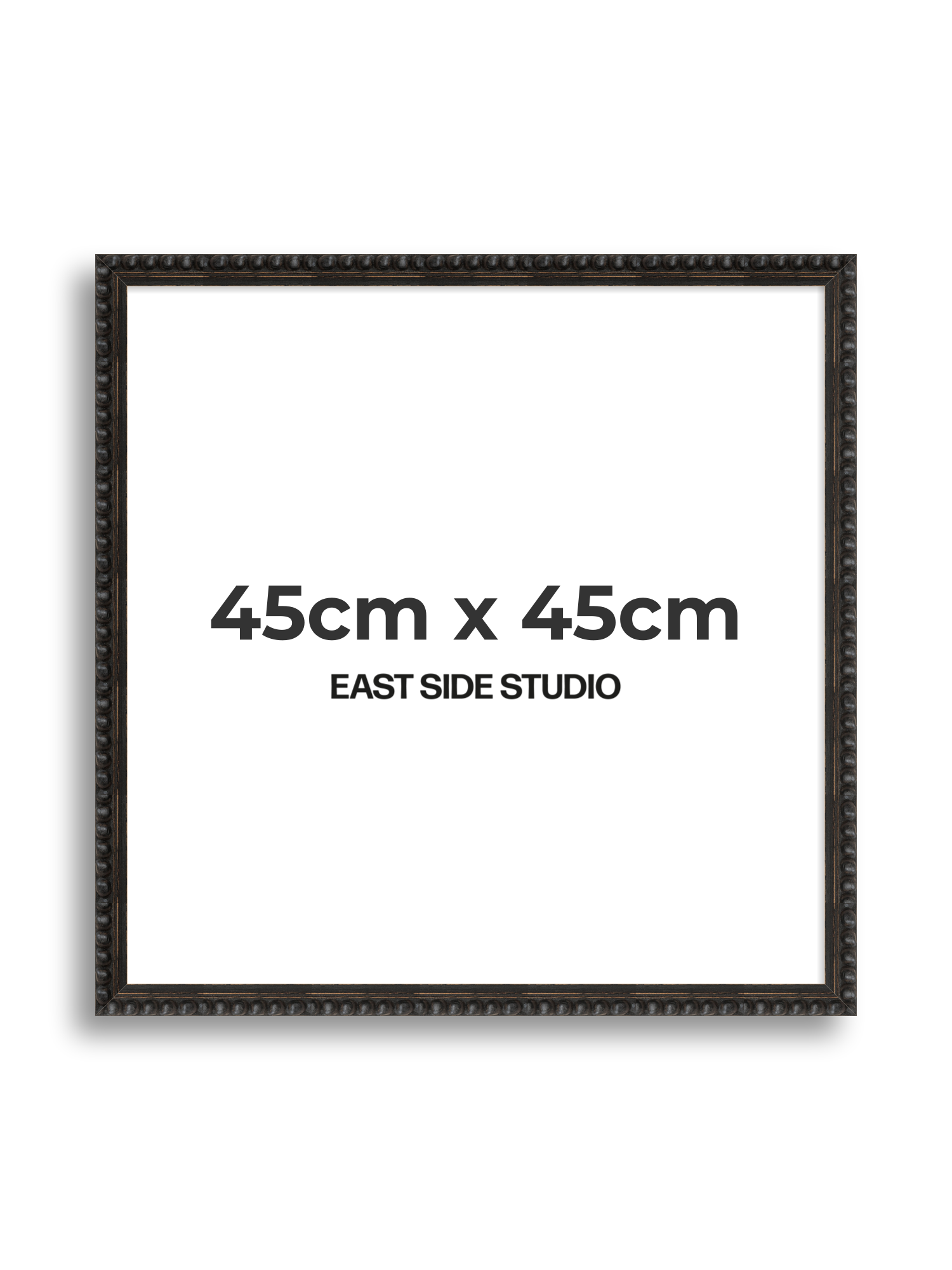 Black Bobbin 45cm x 45cm picture frame