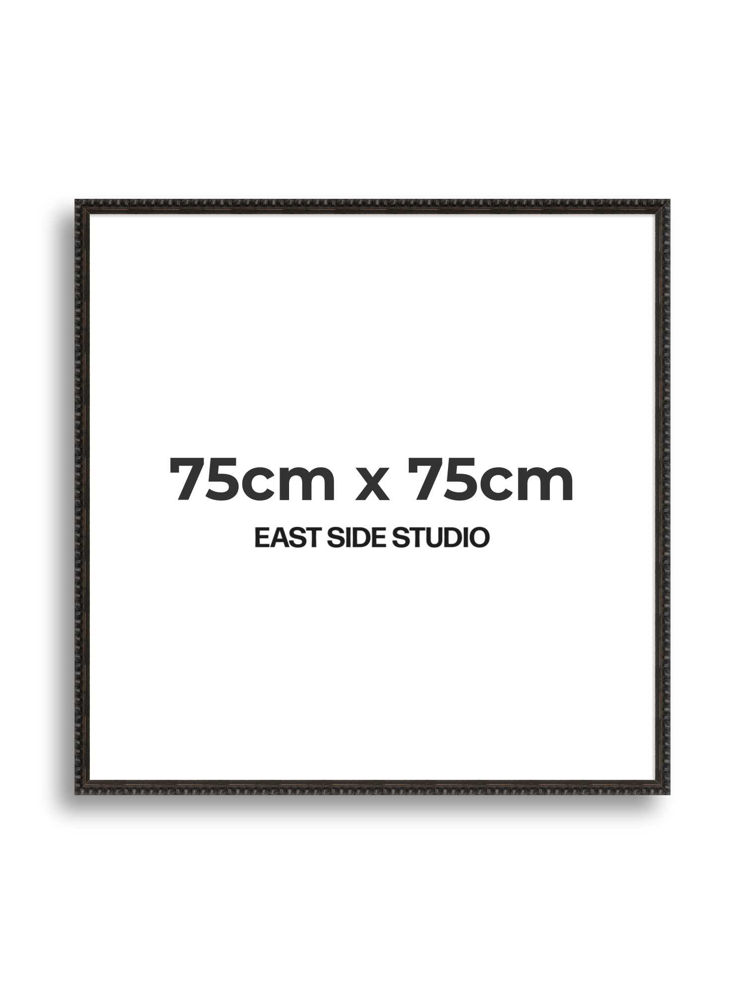 Black Bobbin 75cm x 75cm picture frame