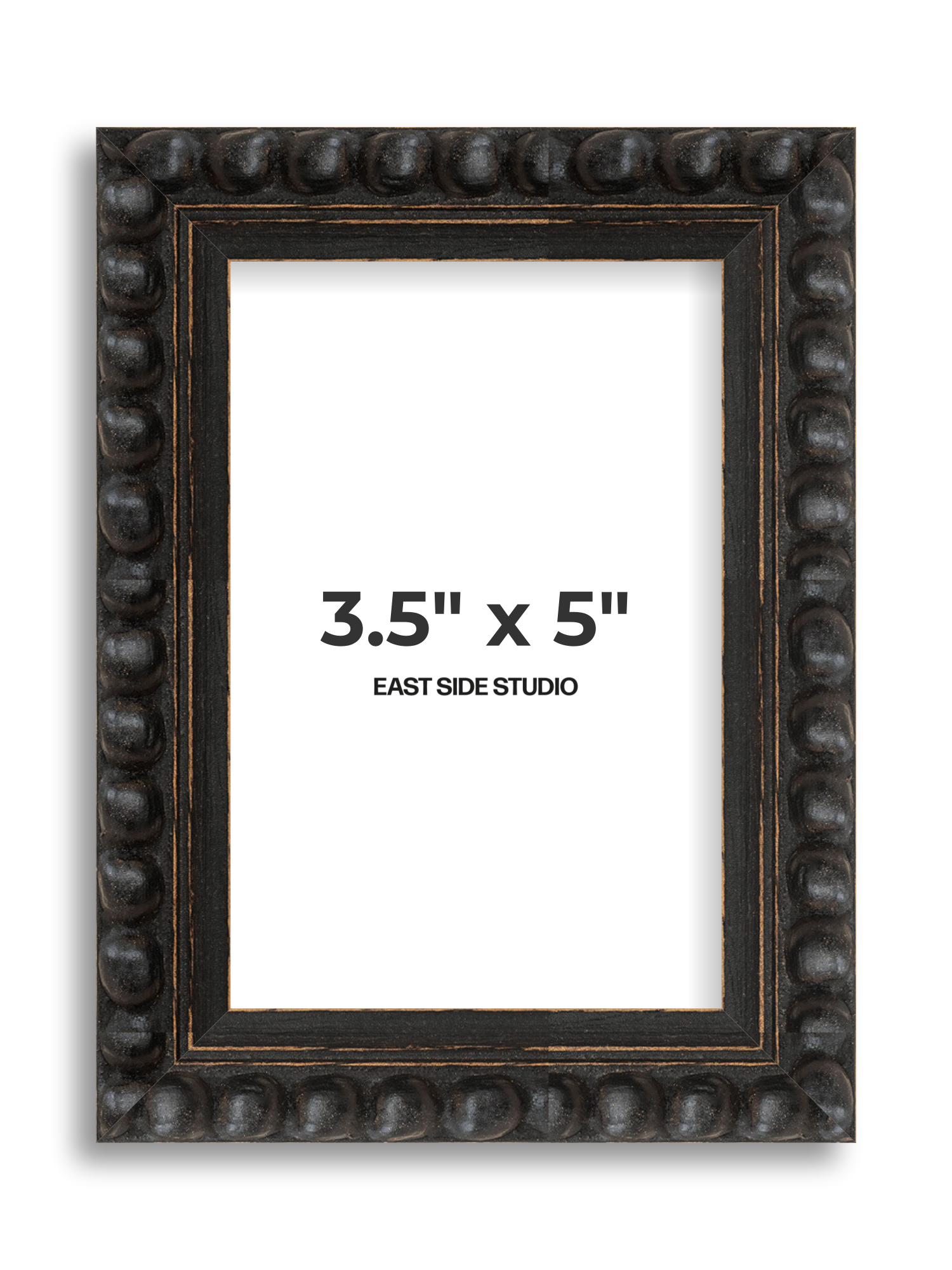 Black Bobbin 3.5" x 5" picture frame