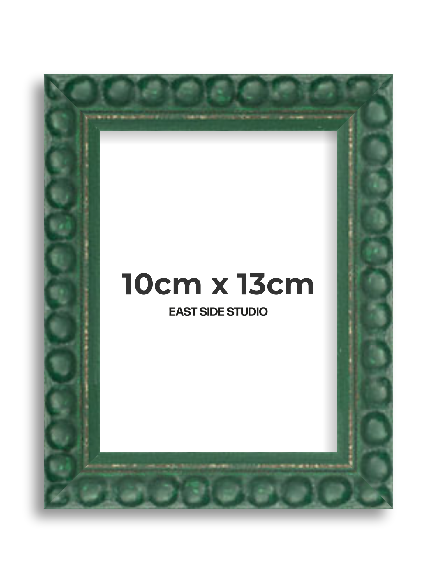 Dark Green Bobbin 10cm x 13cm picture frame