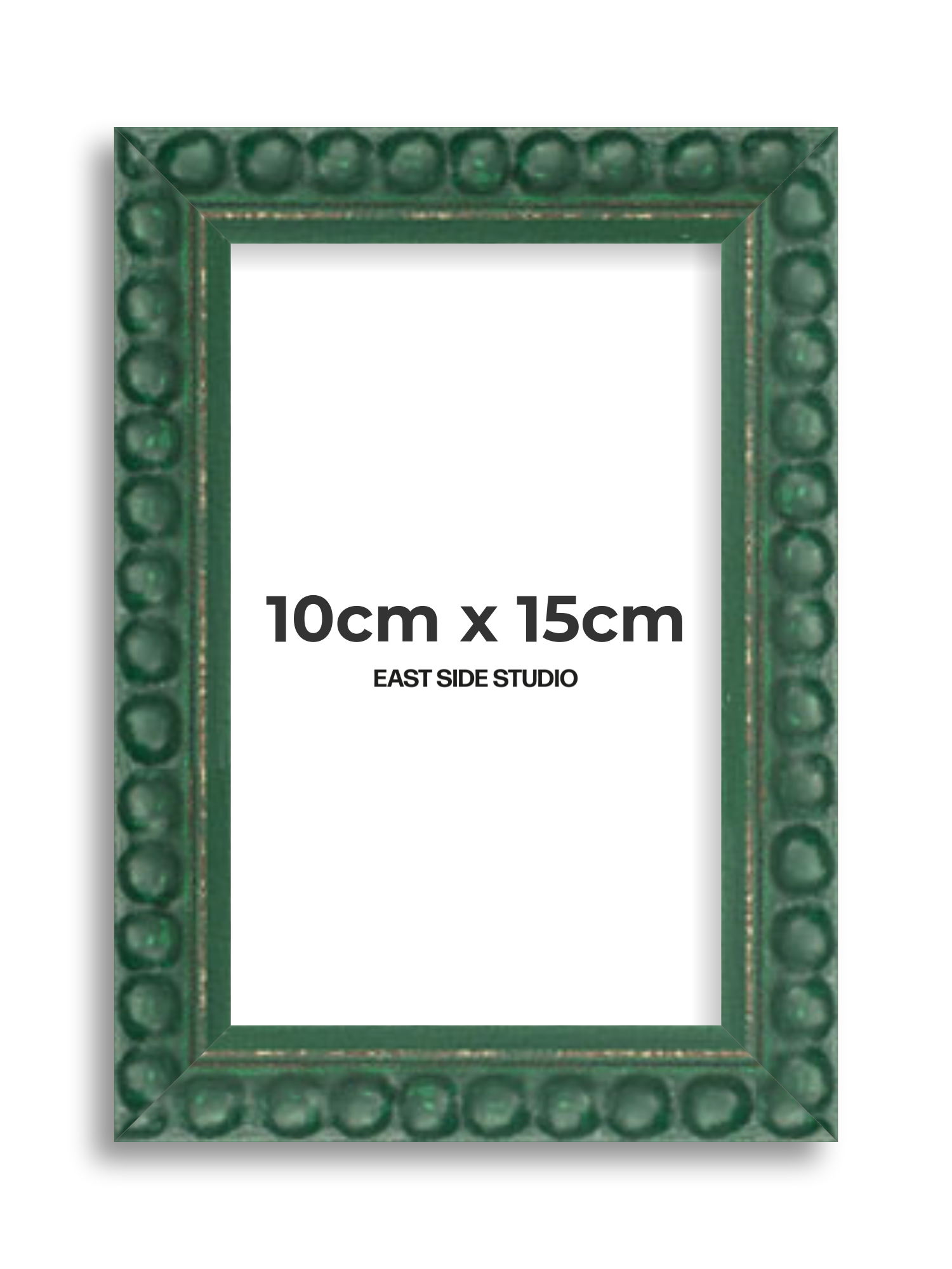 Dark Green Bobbin 10cm x 15cm picture frame