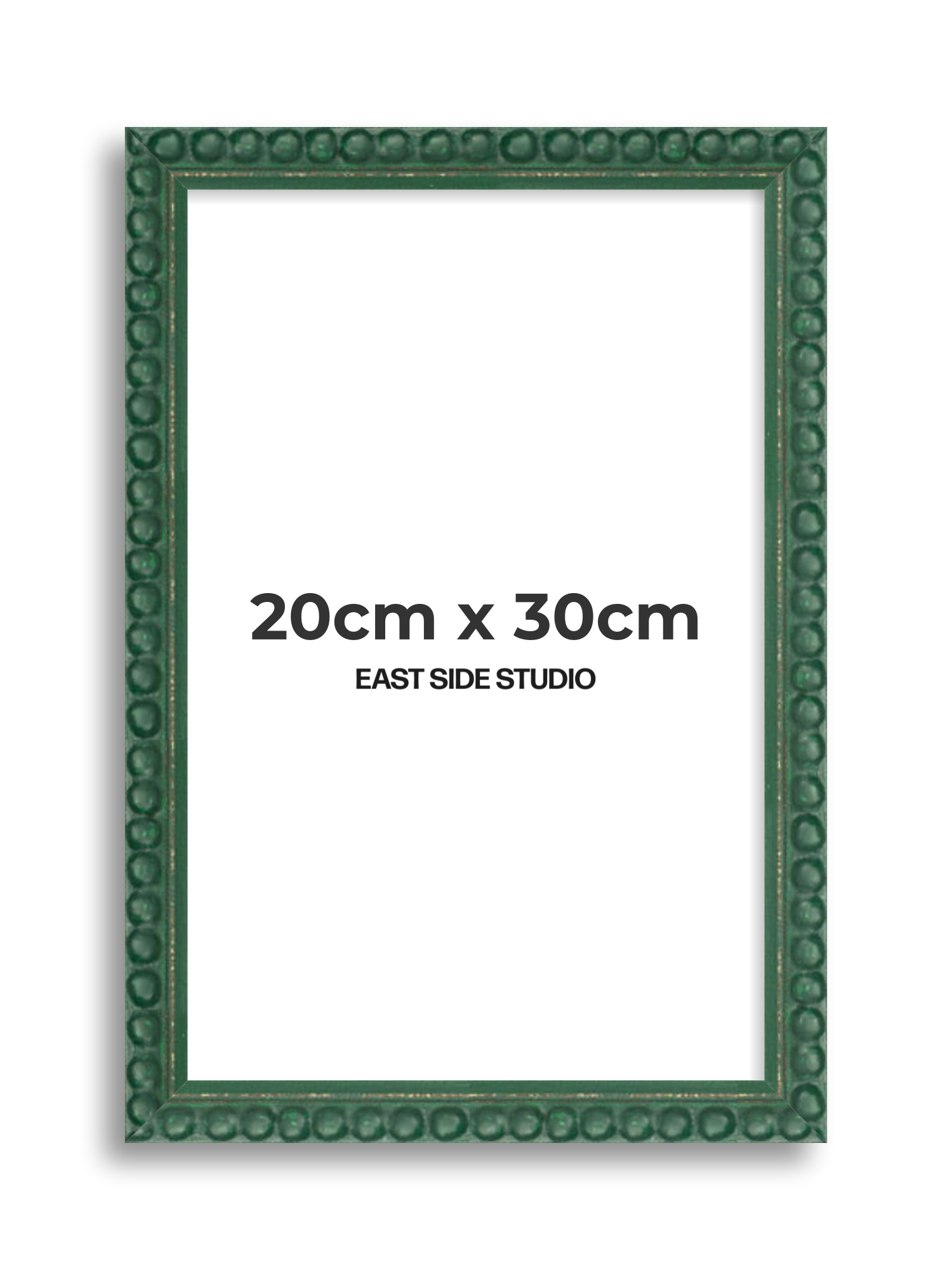 Dark Green Bobbin 20cm x 30cm picture frame