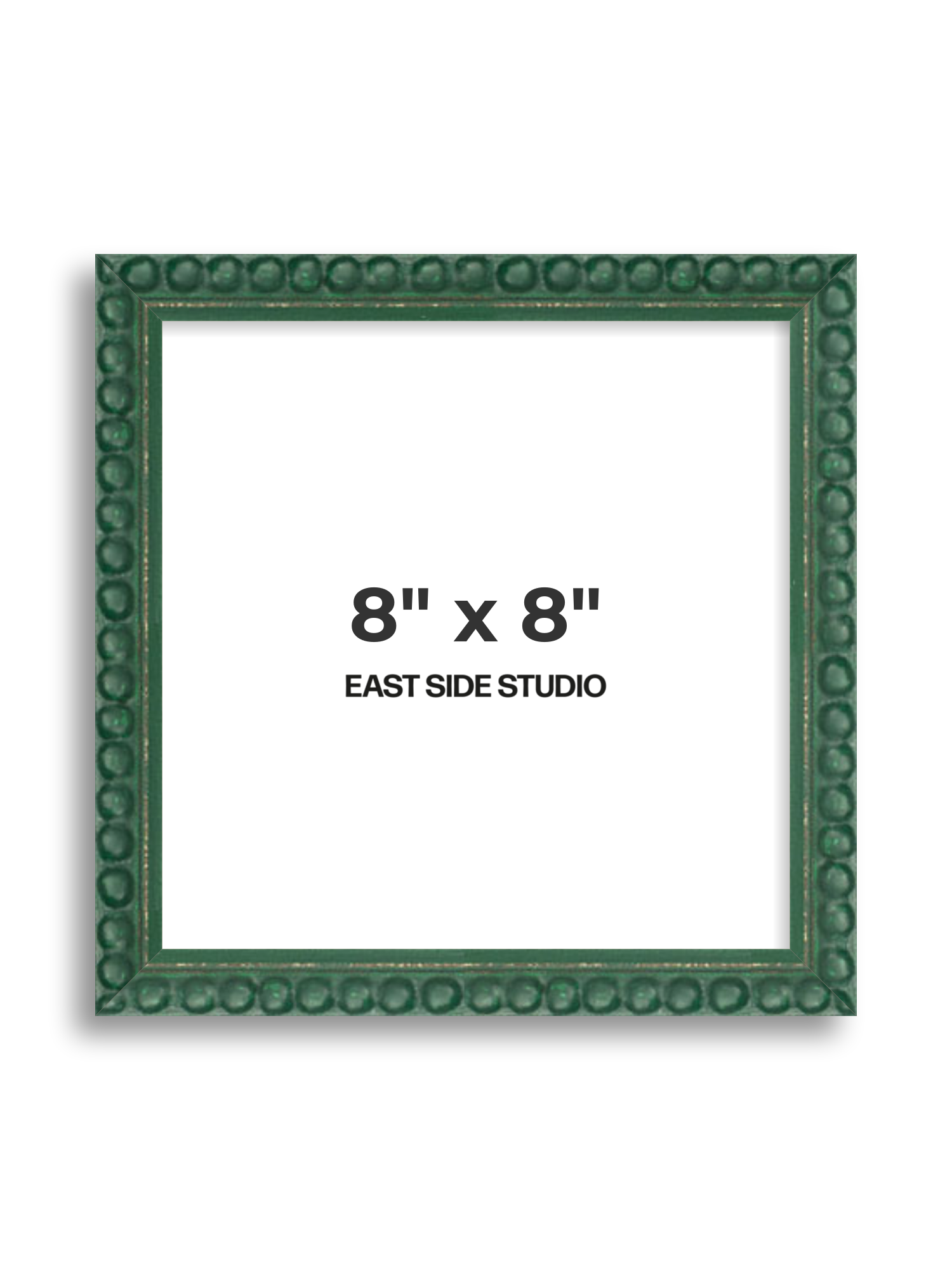 Dark Green Bobbin 8" x 8" picture frame