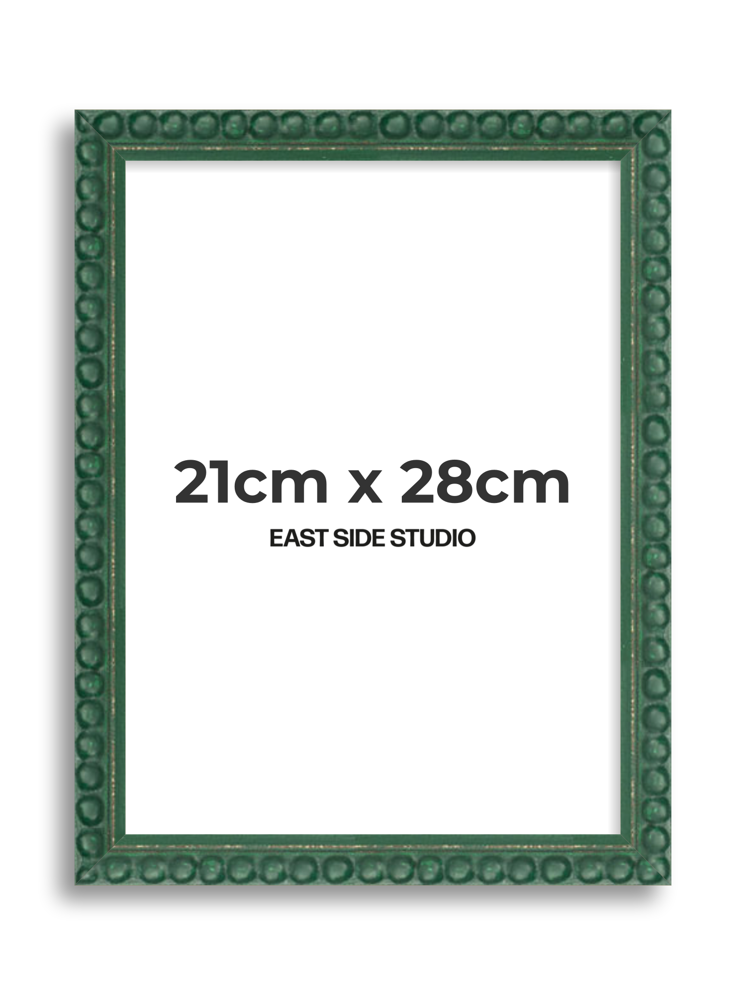 Dark Green Bobbin 21cm x 28cm picture frame