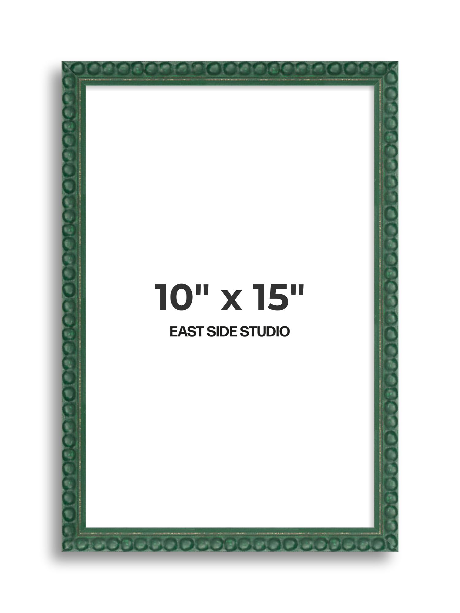 Dark Green Bobbin 10" x 15" picture frame