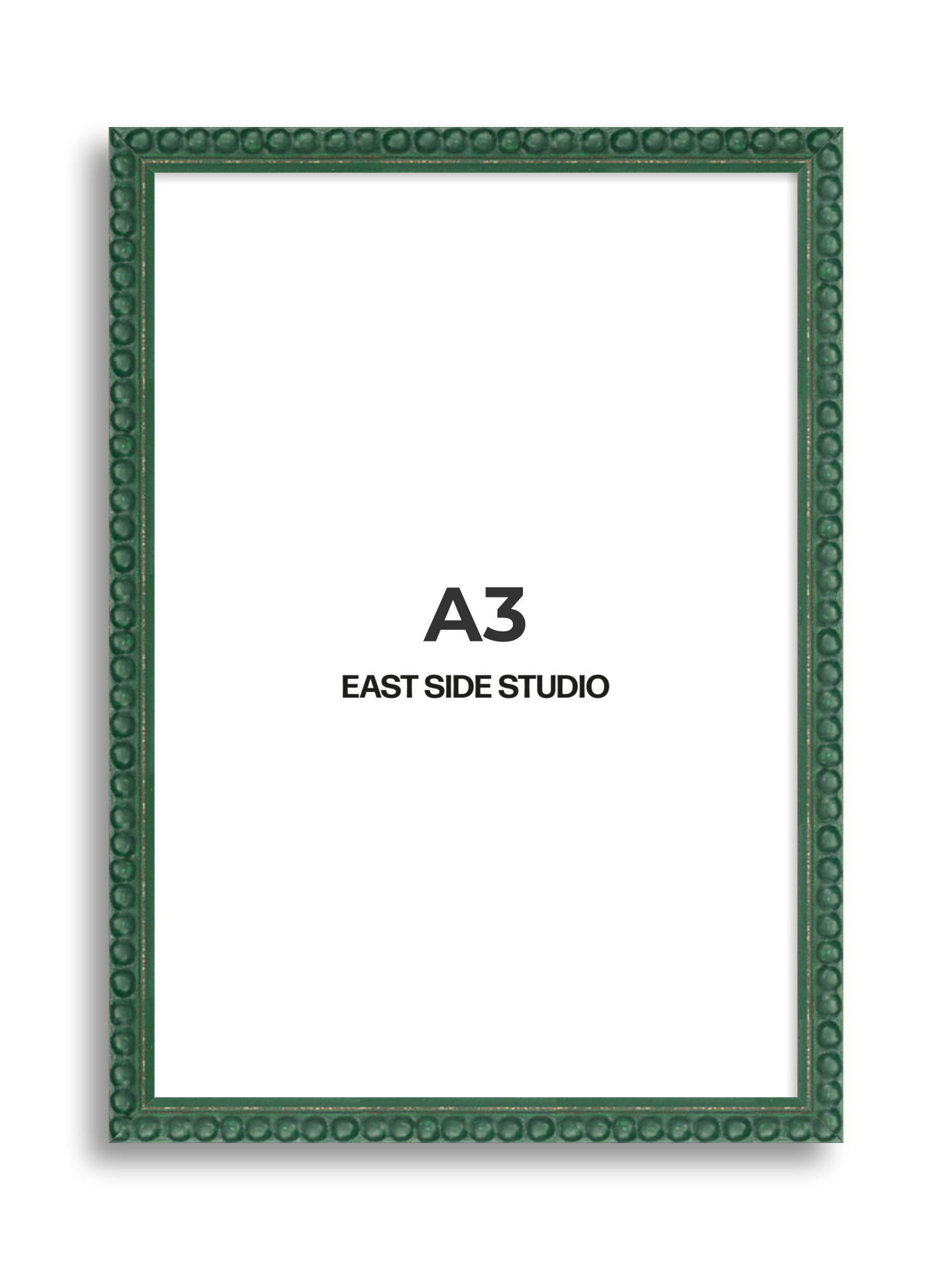 Dark Green Bobbin A3 picture frame
