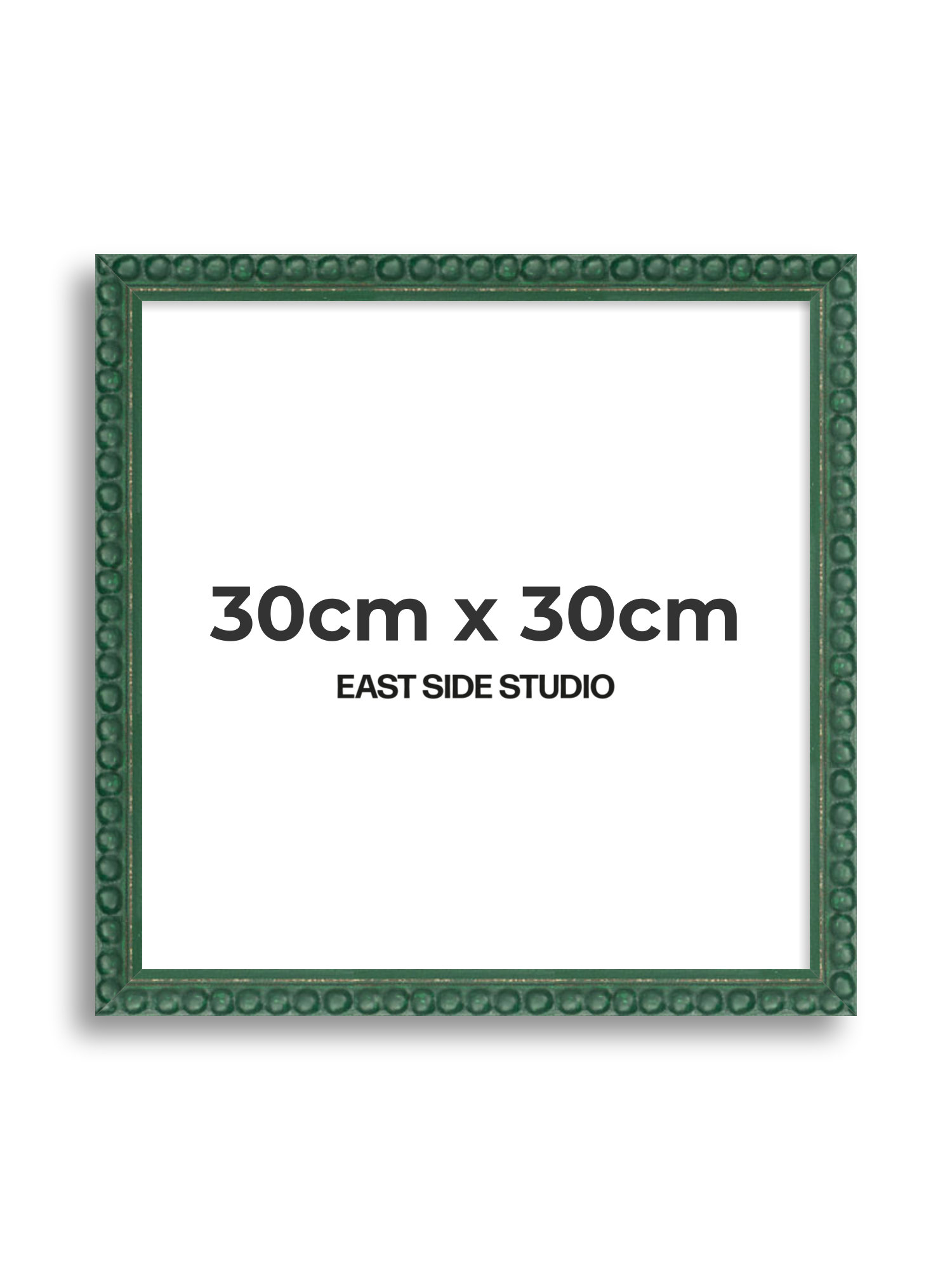 Dark Green Bobbin 30cm x 30cm picture frame